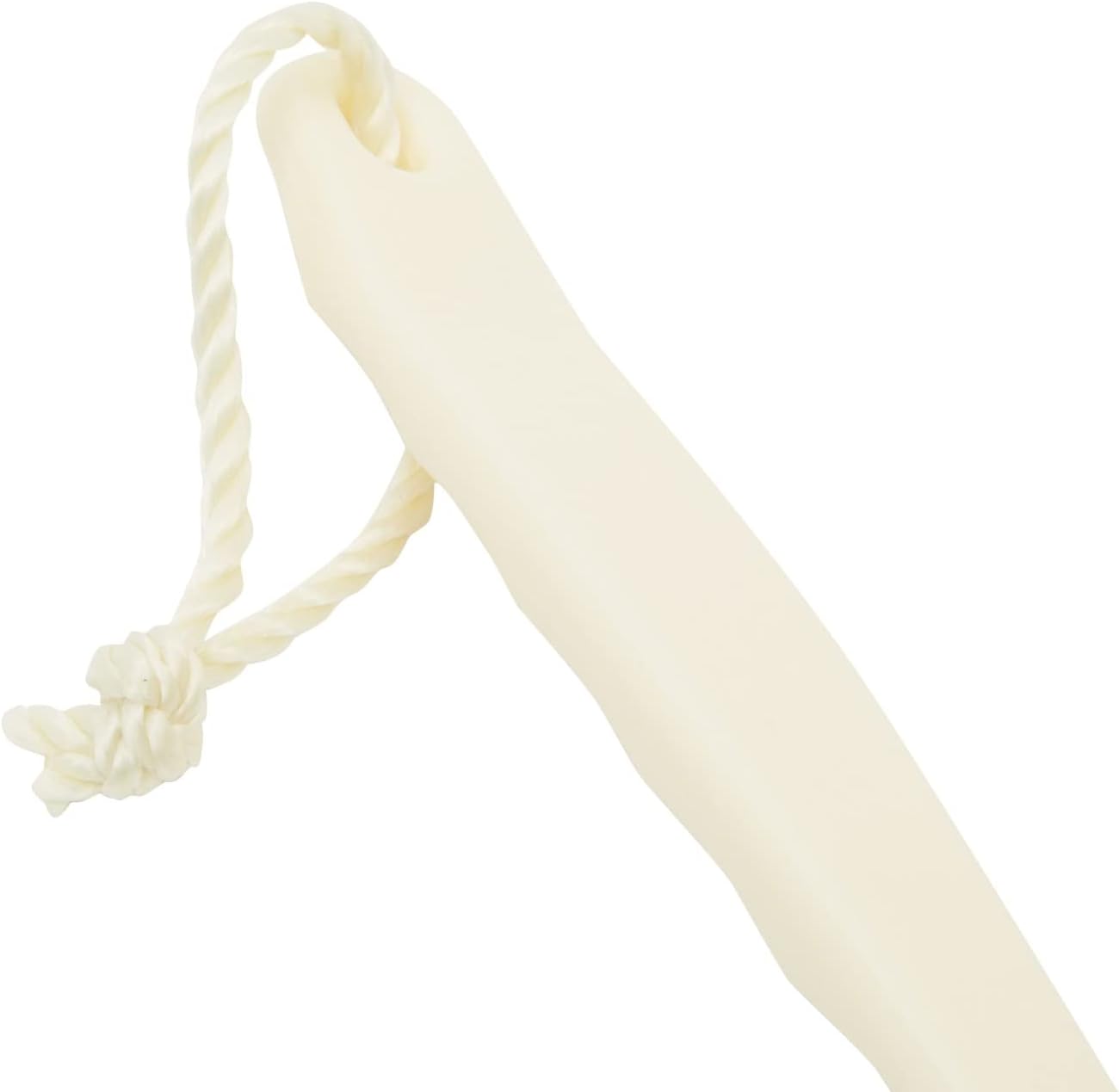 Juvale Exfoliating Luffa Shower Scrubber & Bath Scrubber for Body - 18 in, Ivory, 3-Pack - Loofah on a Stick & Shower Brush for Back