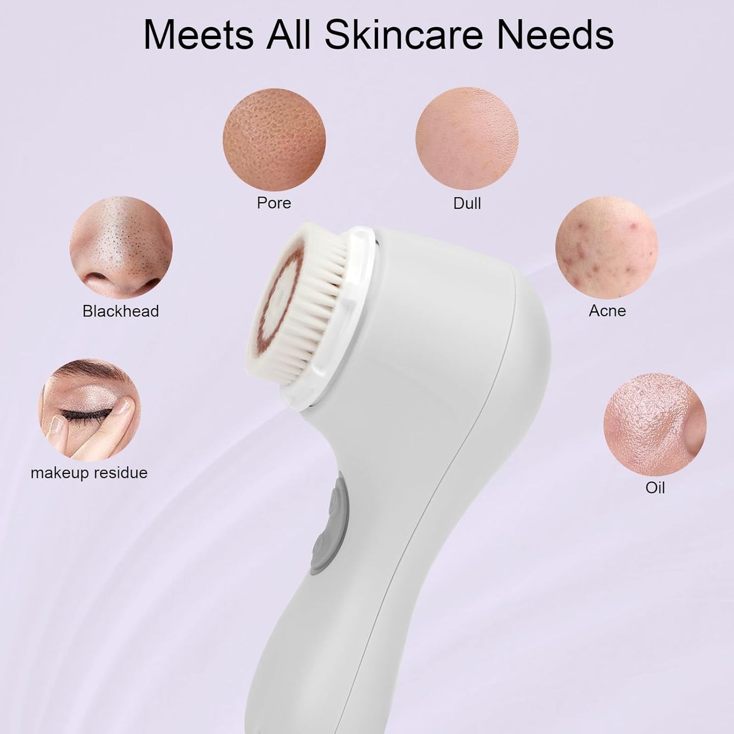 Clarisonic Mia 2 Acoustic Wave Facial Skin Facial Cleansing Brush (White)