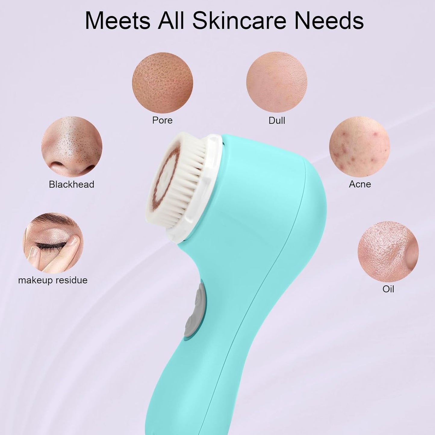 Clarisonic Mia 2 Acoustic Wave Facial Skin Facial Cleansing Brush (Sea Breeze)