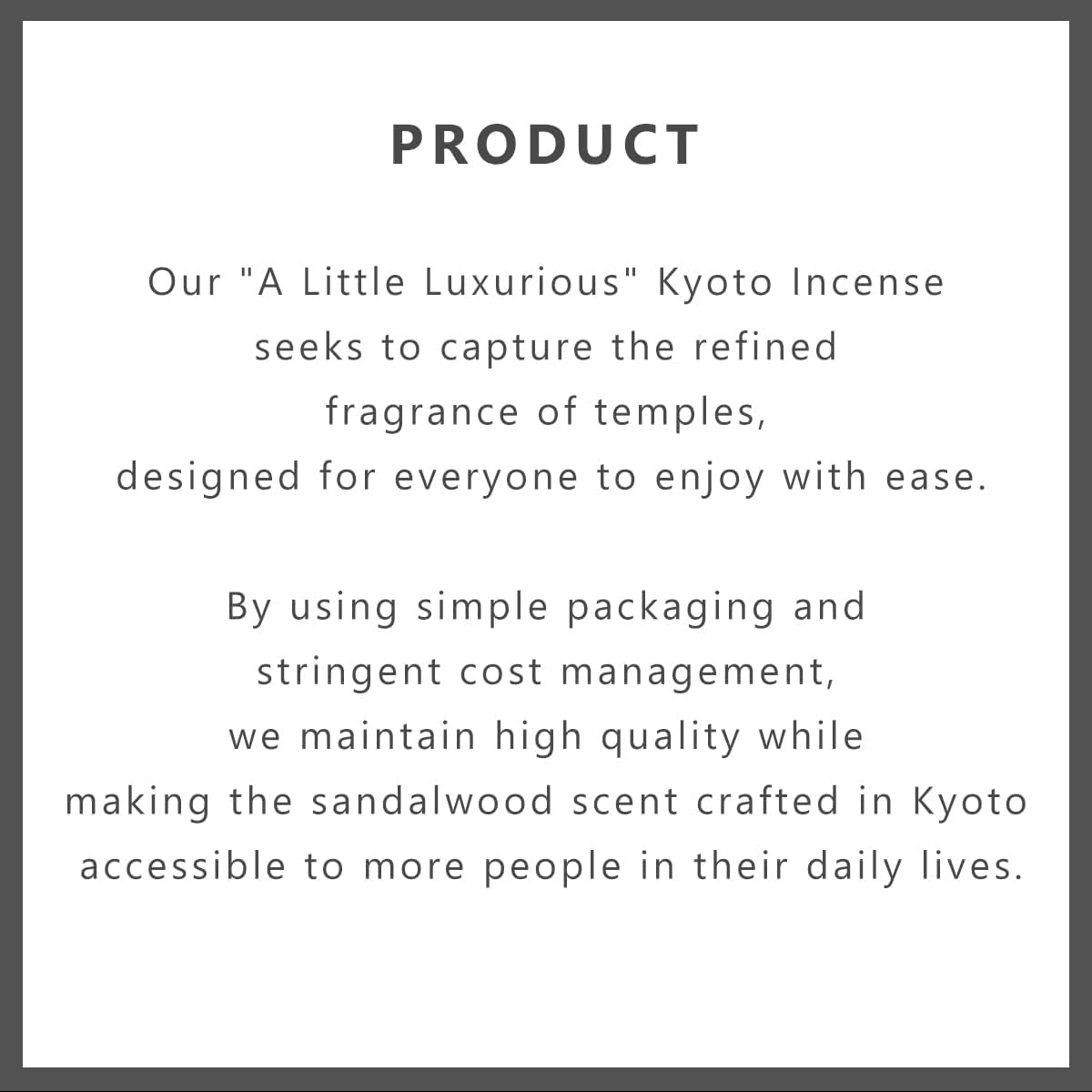 Kyoto Agarwood Incense Sticks - Japanese Temple Aroma, Ideal for Relaxation & Meditation, Approx. 60 Sticks (0.44 Pounds) - Premium Quality Incense for Spiritual & Home Use Nagomikobo