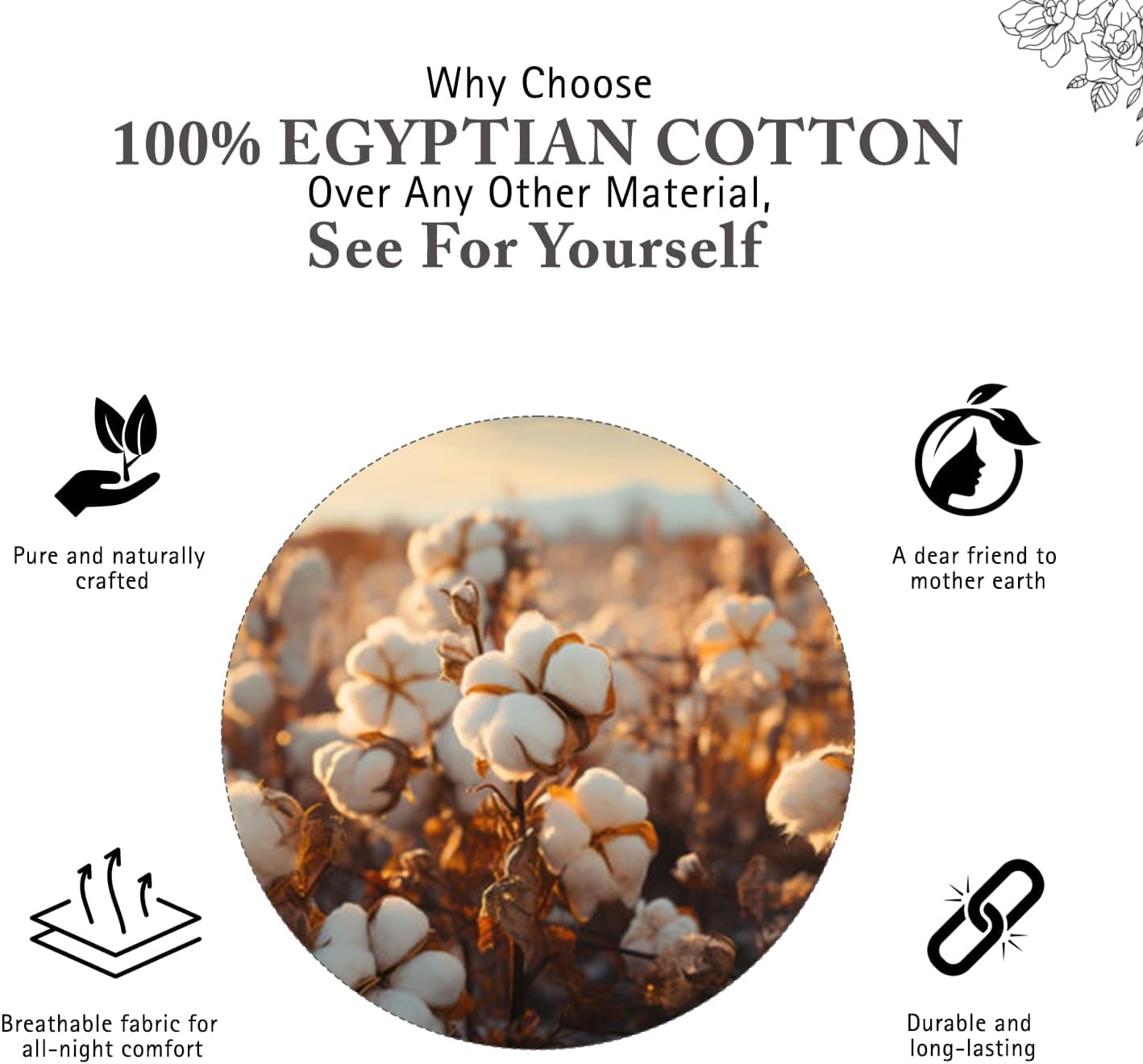 1000 Thread Count King Duvet Cover 100% Egyptian Cotton Hotel Luxury Quality 1 Piece Comforter Cover All Season Breathable Zipper Closure & Corner Ties (Cal King/King, Dark Grey)