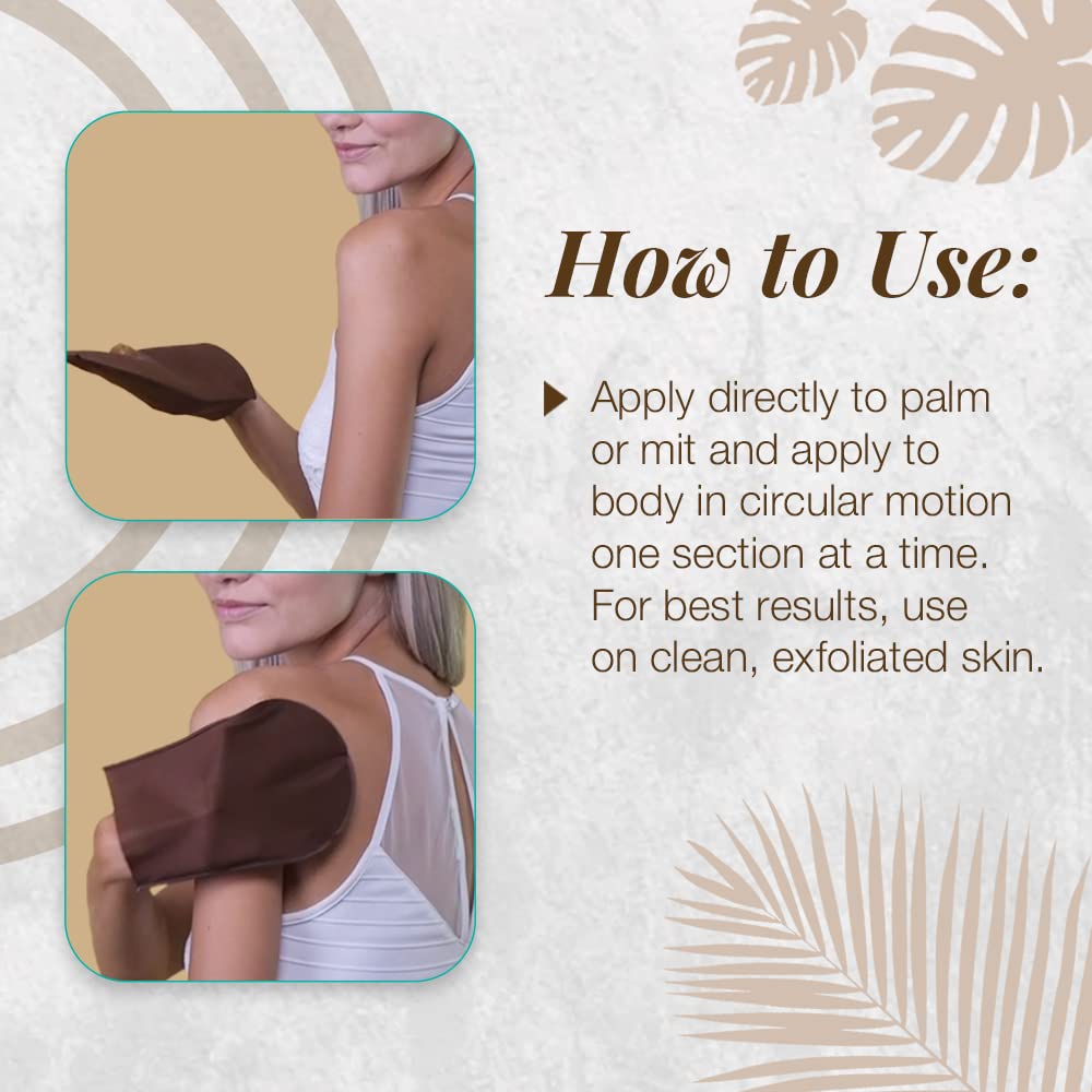 Body Drench Quick Tan Instant Wash-Off Self Tanner – 24-Hour Sunless Self Tanning Lotion for Face & Body, Natural-Looking Bronze Glow, Fake Tan 6 fl oz