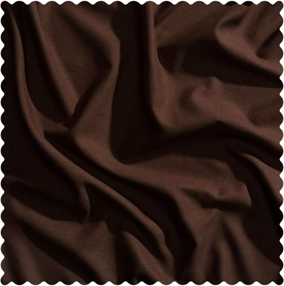 PeachSkinSheets Night Sweats: The Original 1500TC Soft King/Cali King Duvet Cover Set Chocolate