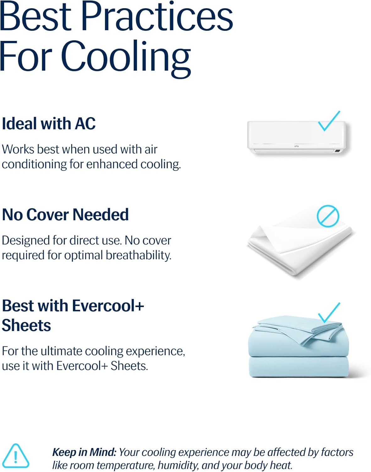 REST® Evercool® Cooling Comforter, King/Cali King, Blanket for Hot Sleepers, All Season Bedding to Keep Cool for Night Sweats, Breathable Lightweight Duvet, 106x90 Inches, Aqua Blue