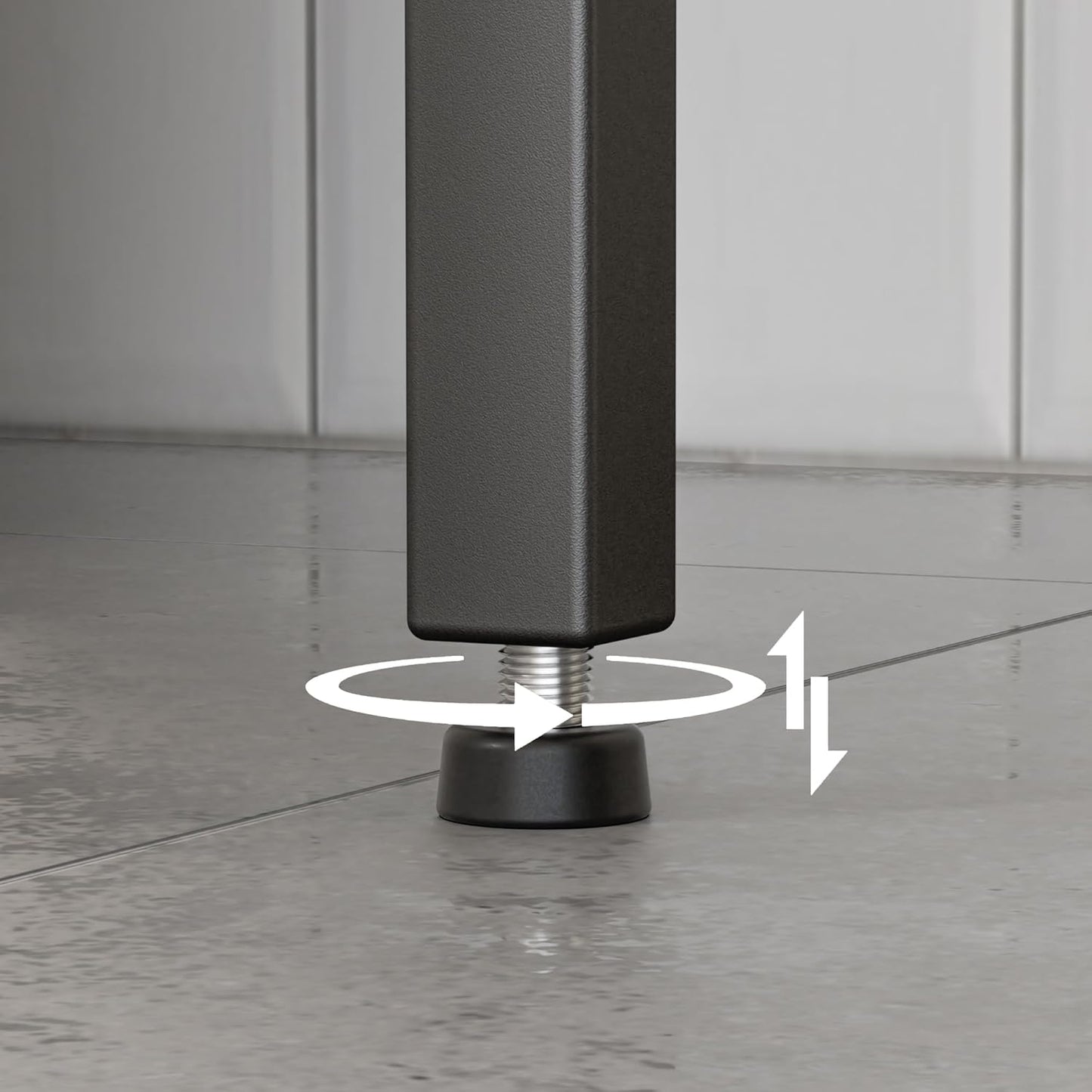 4-Tier Over The Toilet Storage, Bathroom Organizer, Space-Saving, Above Toilet Storage Rack with 4 Hooks and Paper Holder, Metal Shelf, Black