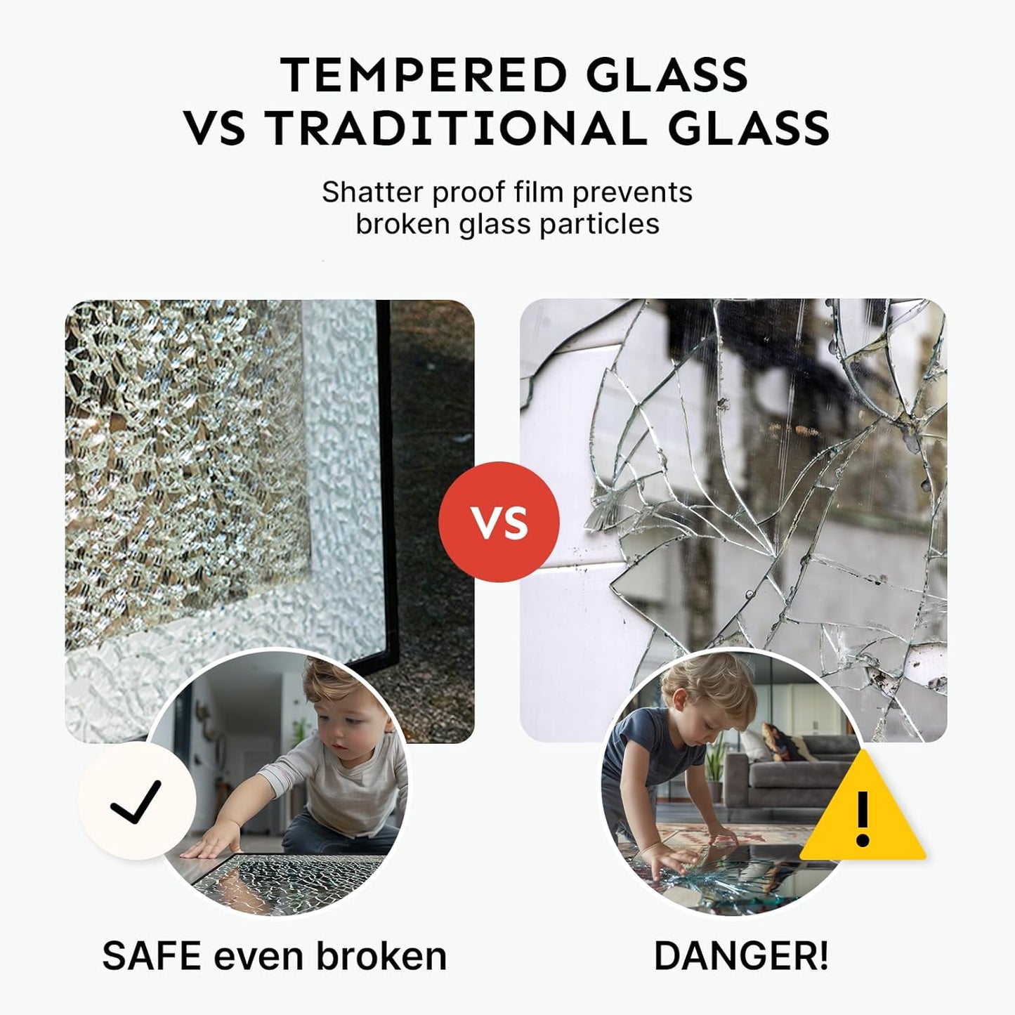 32x48'' LED Bathroom Mirror w/Light, Aluminum Frame, Dimmable Front & Backlit, Anti-Fog, Distortion Free, Light Memory, Tempered & Shatter-Proof Wall Mounted Vanity Silver Coating Mirror