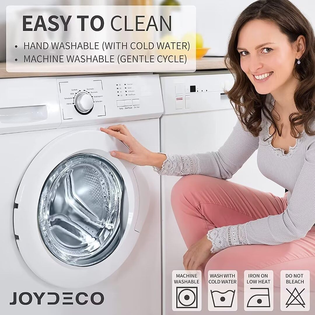Joydeco Greyish White Custom Solid Single Blackout Curtain for Bedroom and Living Room, Grommet Thermal Insulated Room Darkening Curtain 1 Panel (Custom Size,Greyish White)