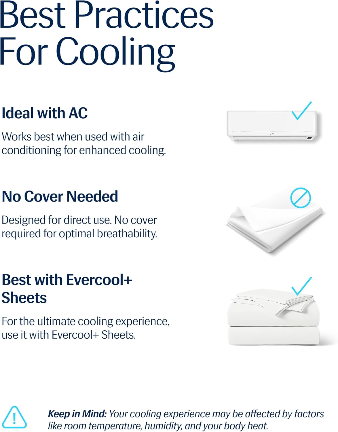 REST® Evercool® Cooling Comforter, Full/Queen, Blanket for Hot Sleepers, All Season Bedding to Keep Cool for Night Sweats, Breathable Lightweight Blanket, 90"x90" Inches, Arctic White