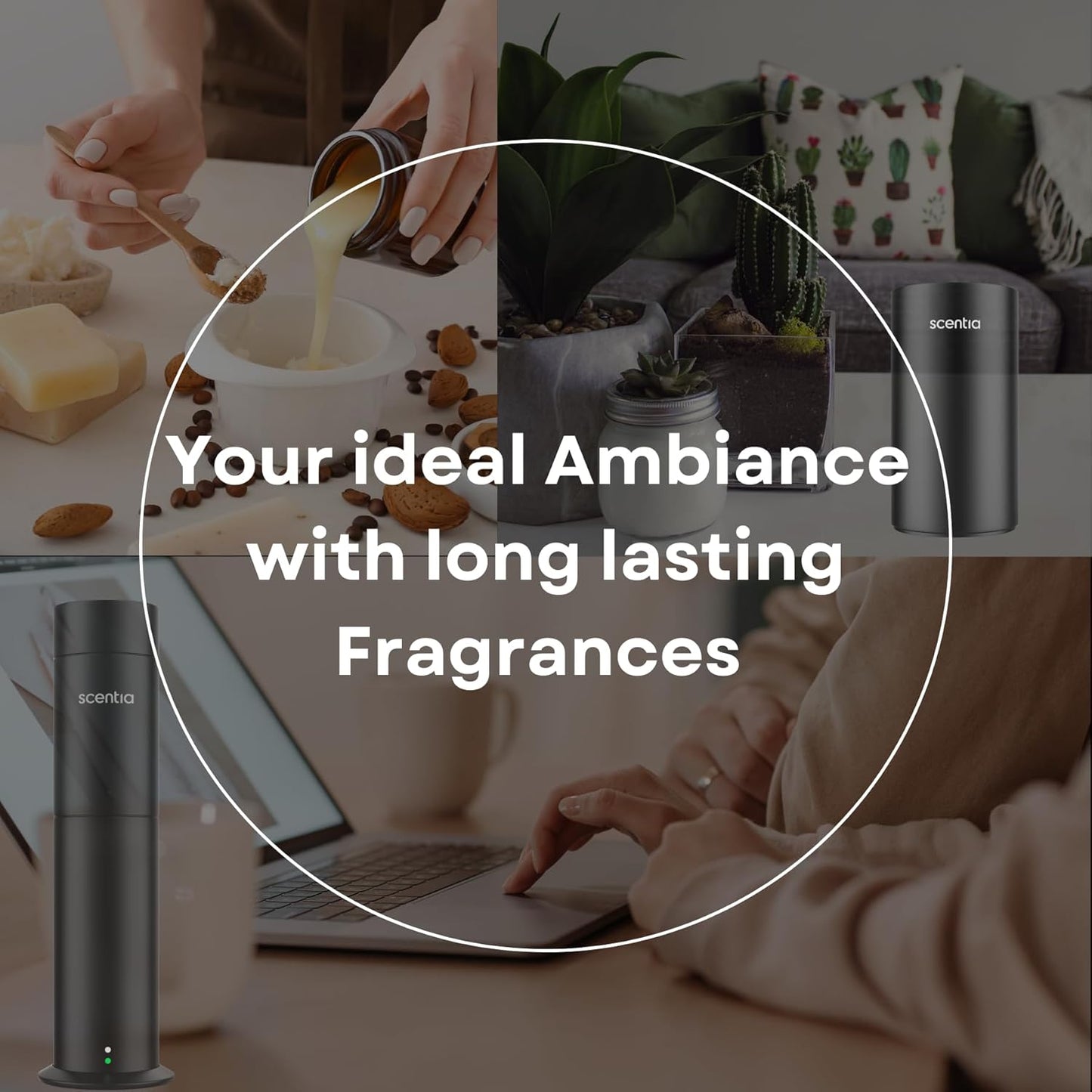 Scentia Fragrance Oil Blend, Inspired by Iconic Perfume, Home Luxury Scents, Essential Oil Blend Aromatherapy Diffusers, Humidifiers & Candle Making -Dream Away|120ml | 4.06 Fl Oz, Thanksgiving Gift