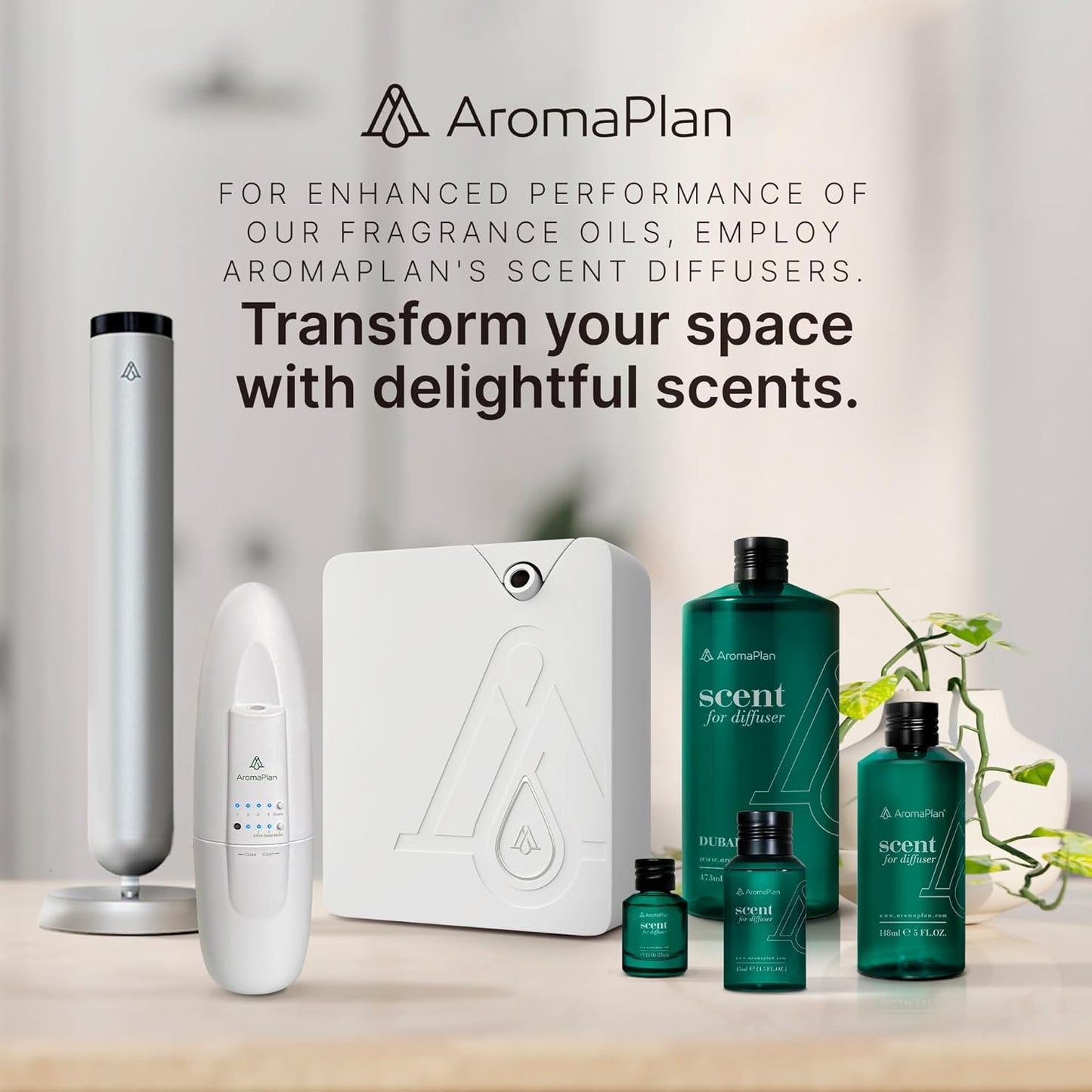 AromaPlan Hotel Scents Dream On 16 Fl Oz (473ml), Home Luxury Aroma & Hotel Diffuser Oil- Hotel Diffuser Oil for Aromatherapy- USA Made, Bigger Bottle, Bolder Aroma & Longer Lasting