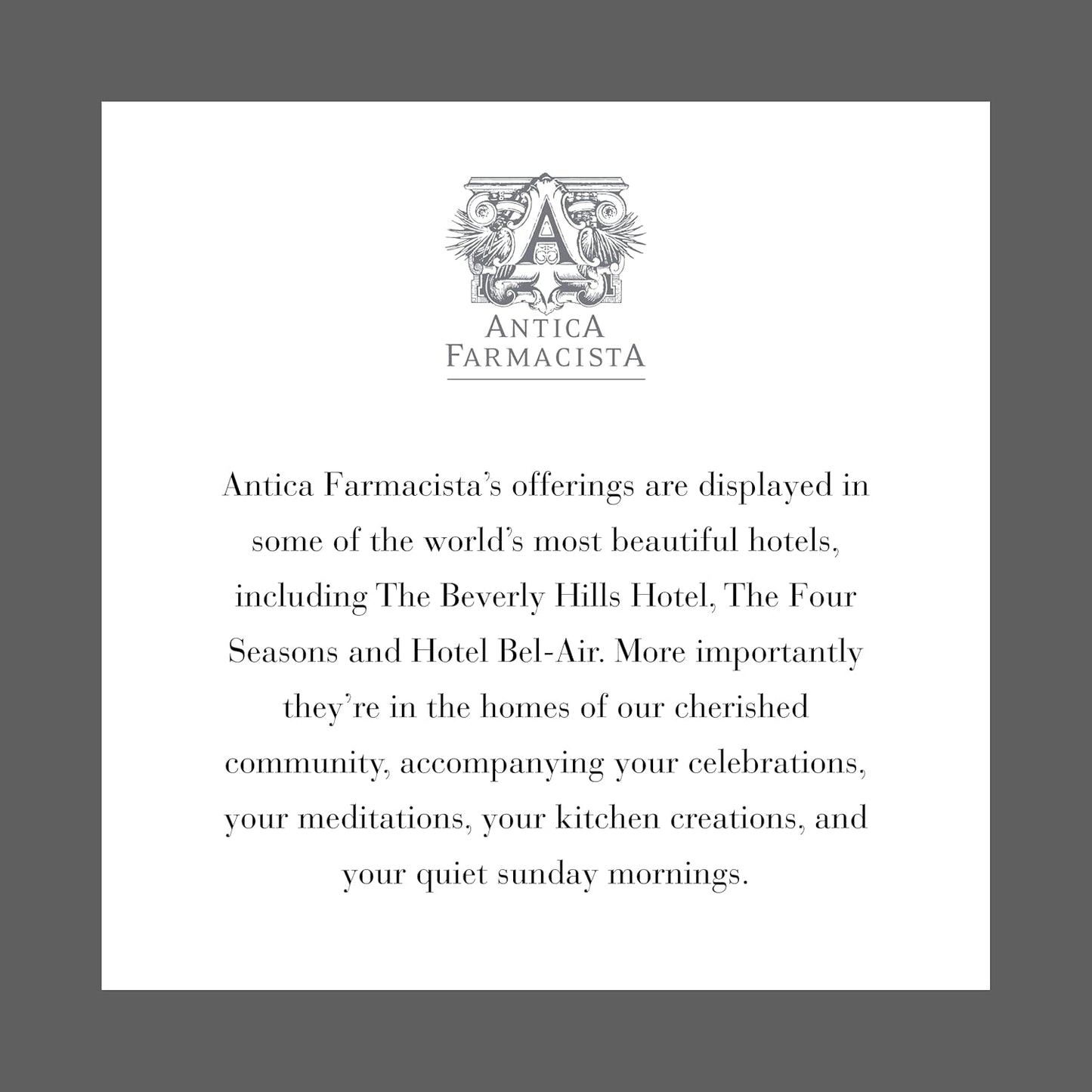 Antica Farmacista Home Ambiance Diffuser - Long-Lasting Reed Scent Diffuser - Luxury Room Freshener Gift - Manhattan, 3.4 fl oz