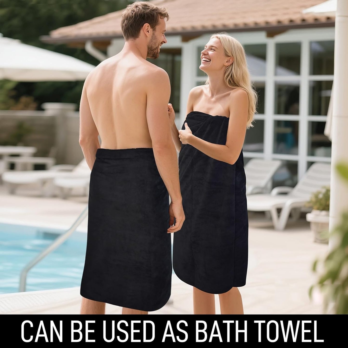 SUNLAND Microfiber Gym Bath Towel Ultra Soft Travel Camping Towel Super Absorbent Swimming Sport Towels for Adults and Children