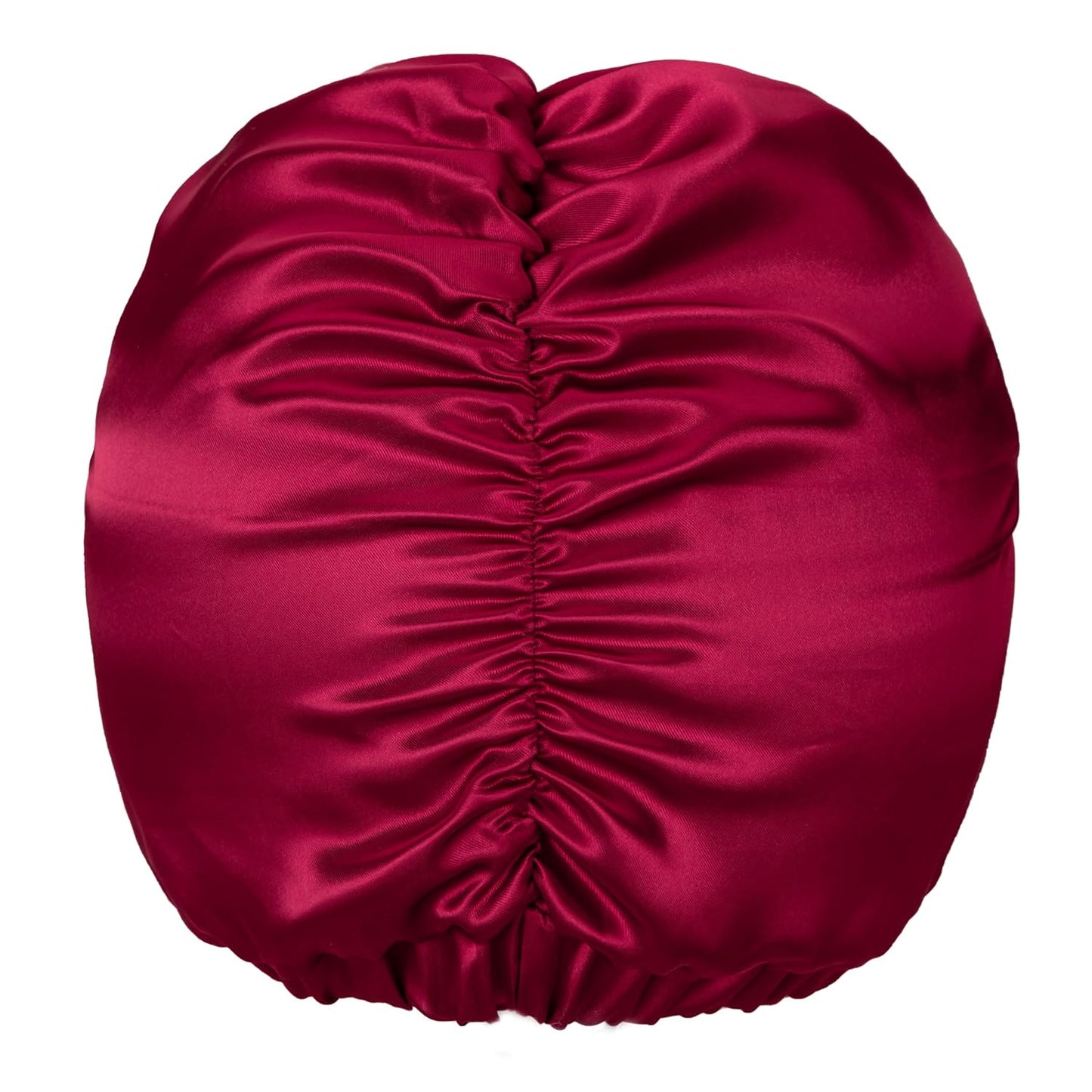 Red Satin Bonnet Silk Hair Bonnet For Sleeping Adjustable Double Layer Satin Silk Bonnet For for Natural & Curly Hair