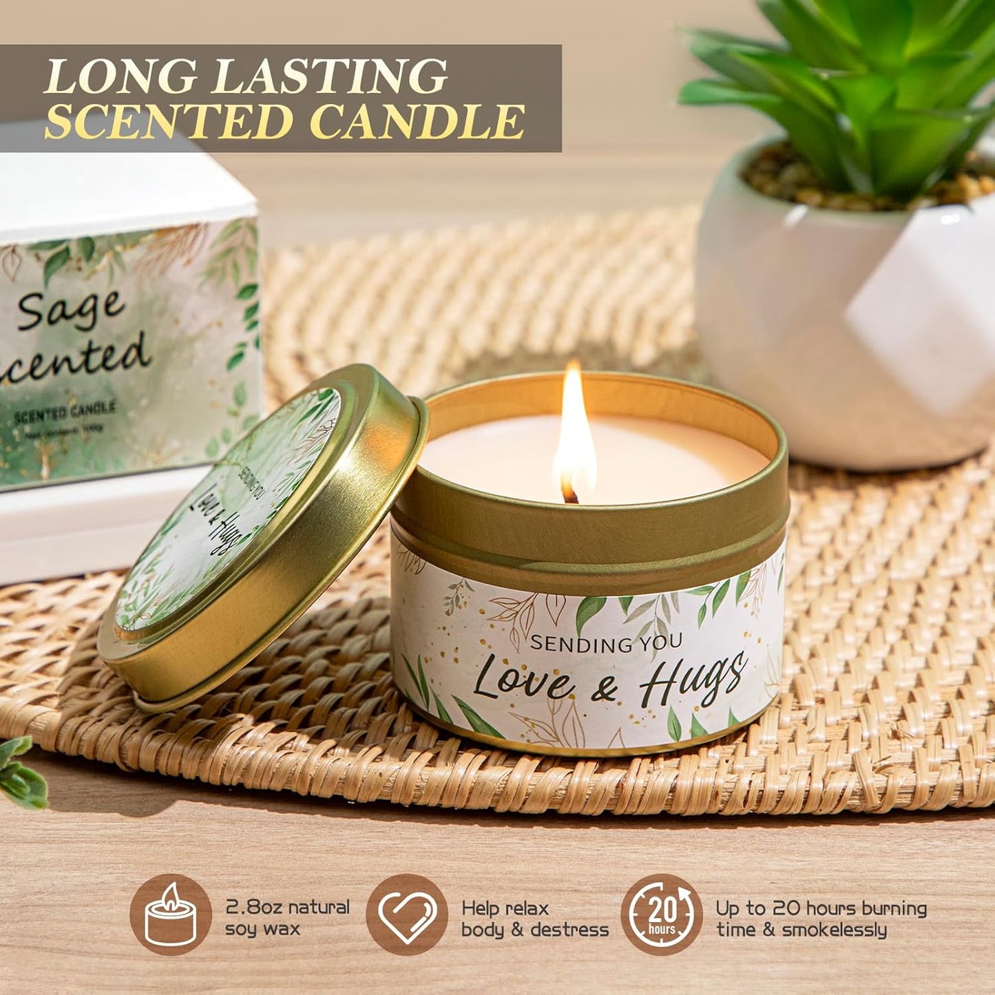 Self Care Gifts Spa Gifts for Women, Birthday Gifts Get Well Soon Gifts for Women Care Package, Sympathy Gift Baskets, Thinking of You for Mom Girlfriend Sister Wife