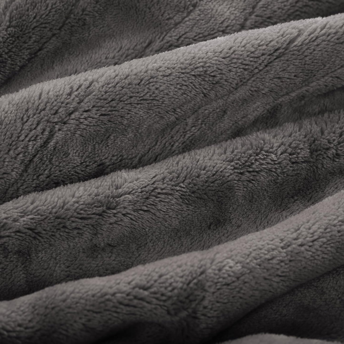 Electric Heated Blanket Full Size 72"x84", 5 Heating Levels & 10 Hours Auto Off, Single Control, Cozy Large Oversized, Cozy for Bed, Sofa, & Office, Machine Washable, Light Gray