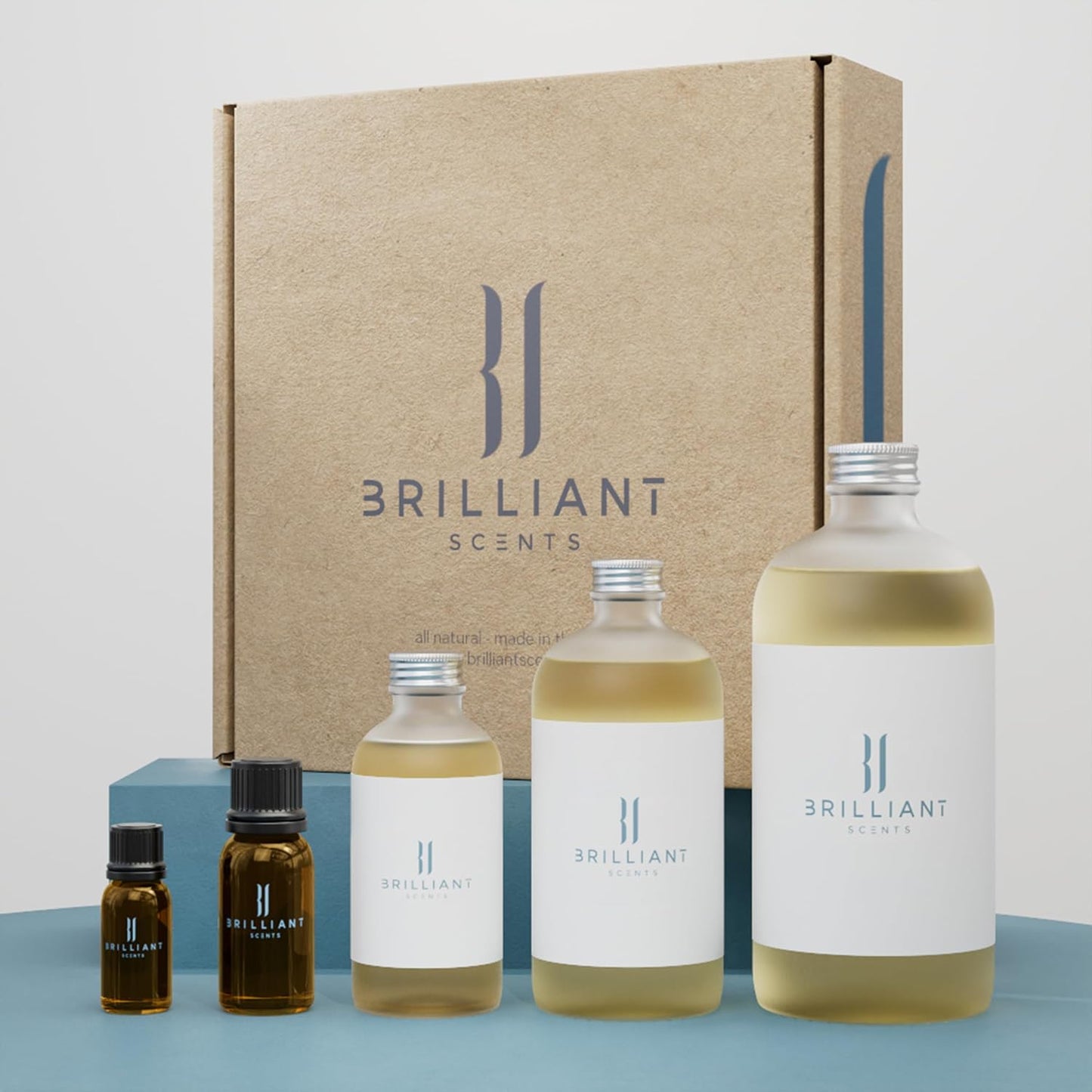 Brilliant Scents Diffuser Oil Refill, Inspired by The Delano Hotel, Hotel Series Aroma Scents, Essential Oils Set for Home, Fragrance Oil for Candle Making, Home, 50 ML, Monte Carlo