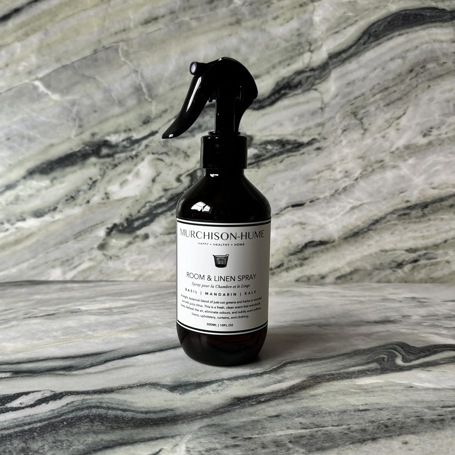 Murchison-Hume Air Freshener Spray - Fresh Herbal-Citrus Scent Room Spray & Linen Spray - Multi-Surface Use, Plant-Based, Non-Toxic, Instant Odor Elimination, Eco-Conscious Packaging