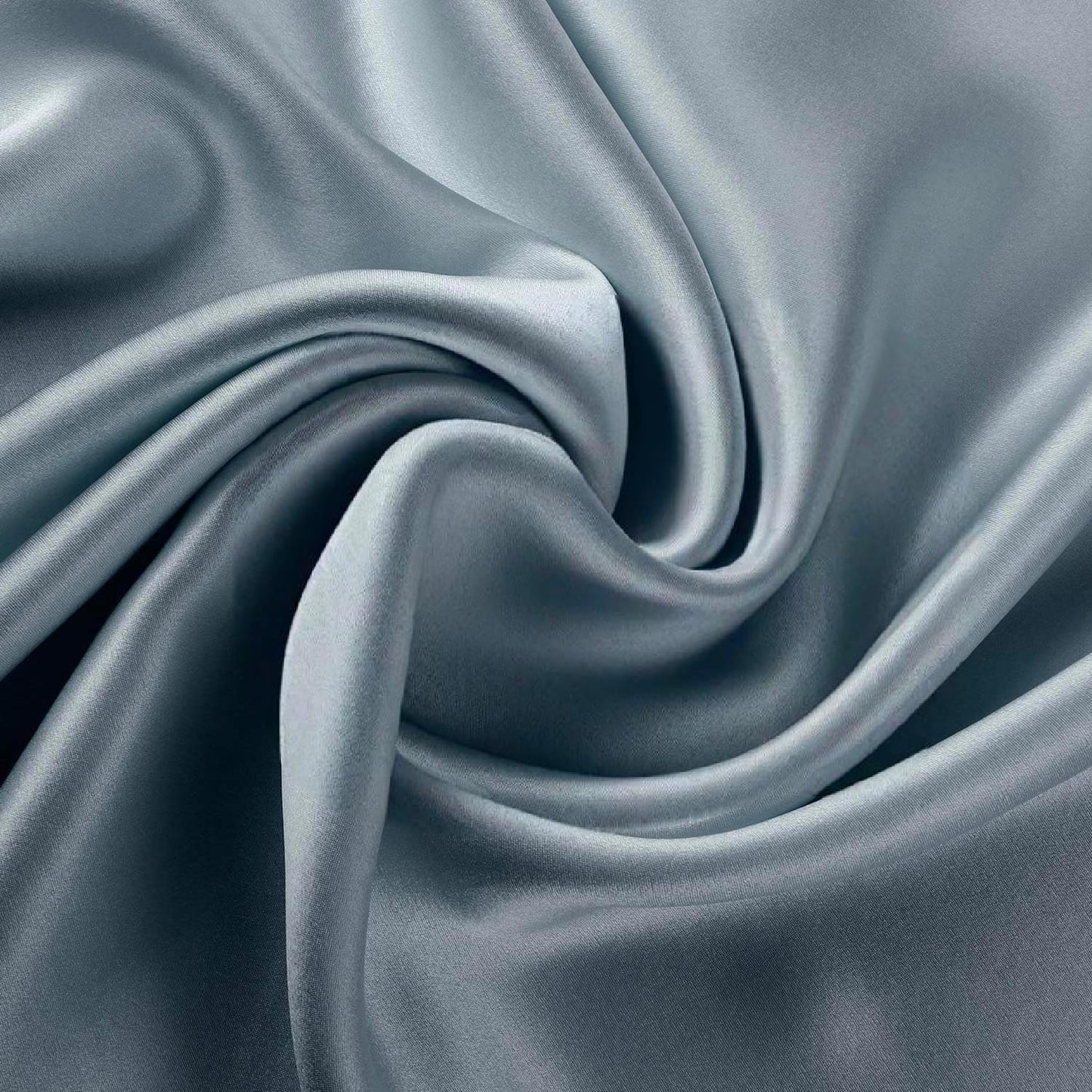 ALASKA BEAR Silk Pillowcase for Hair and Skin, Set of 2 Pure Genuine 22 Momme Mulberry Silk Pillow Cases Queen Size for Bliss Sleep Better Than Poly Satin, Zipper Closure(2pc, HazeBlue)