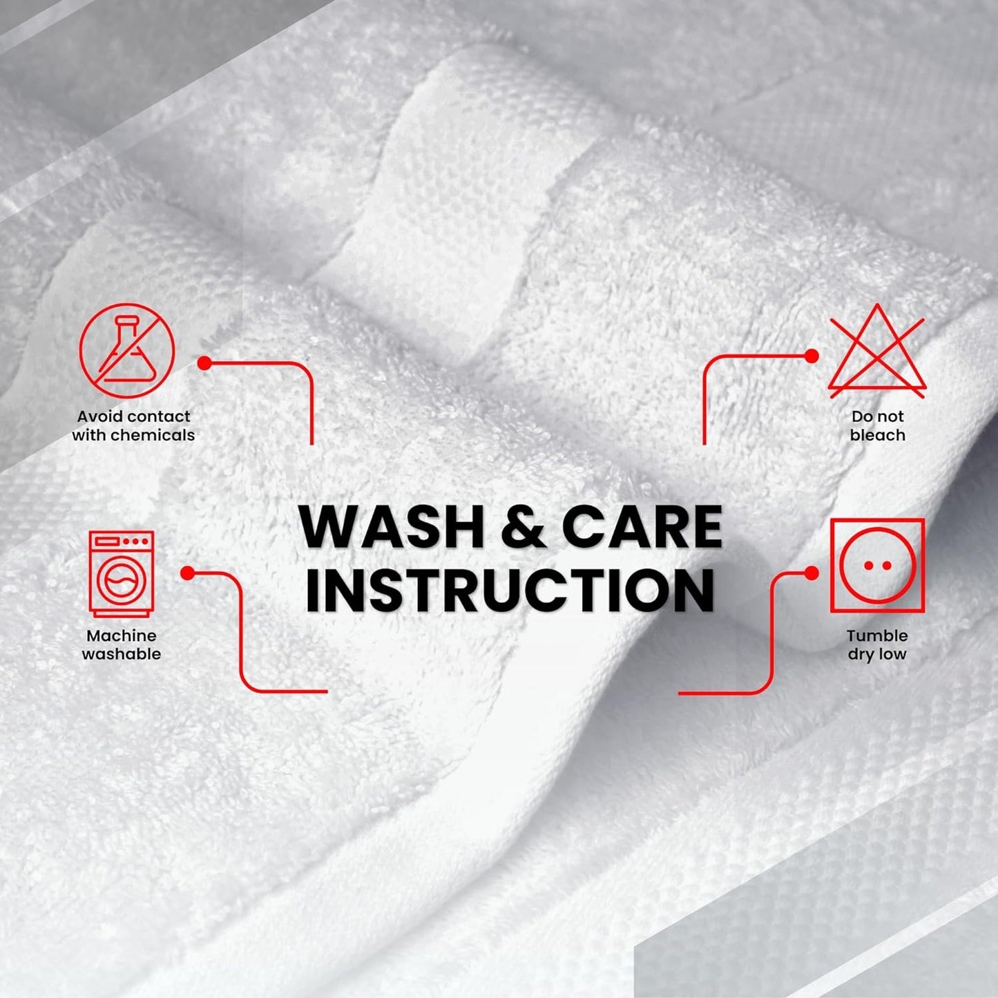 Infinitee Xclusives ā Luxury Bath Sheets Towels ā 1 Pack 600 GSM (35X70 Inches) ā 100% Ring Spun Cotton Large Bath Towels for Bathroom (Brilliant White, Bath Sheets - Pack 1)