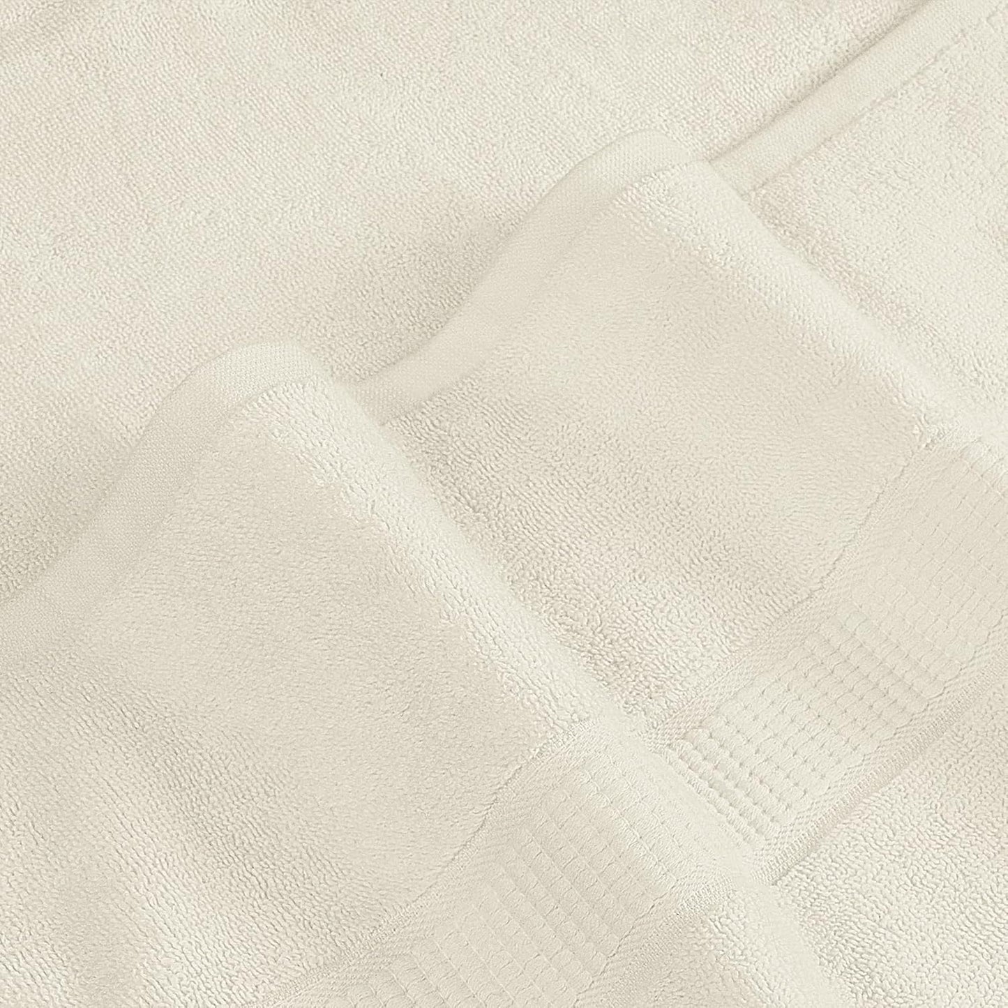 Utopia Towels Luxurious Jumbo Bath Sheet 2 Piece, 600 GSM, 35 by 70 Inches, 100% Ring Spun Cotton, Highly Absorbent and Quick Dry Extra Large Bath Towel, Super SoftTowel, Ivory