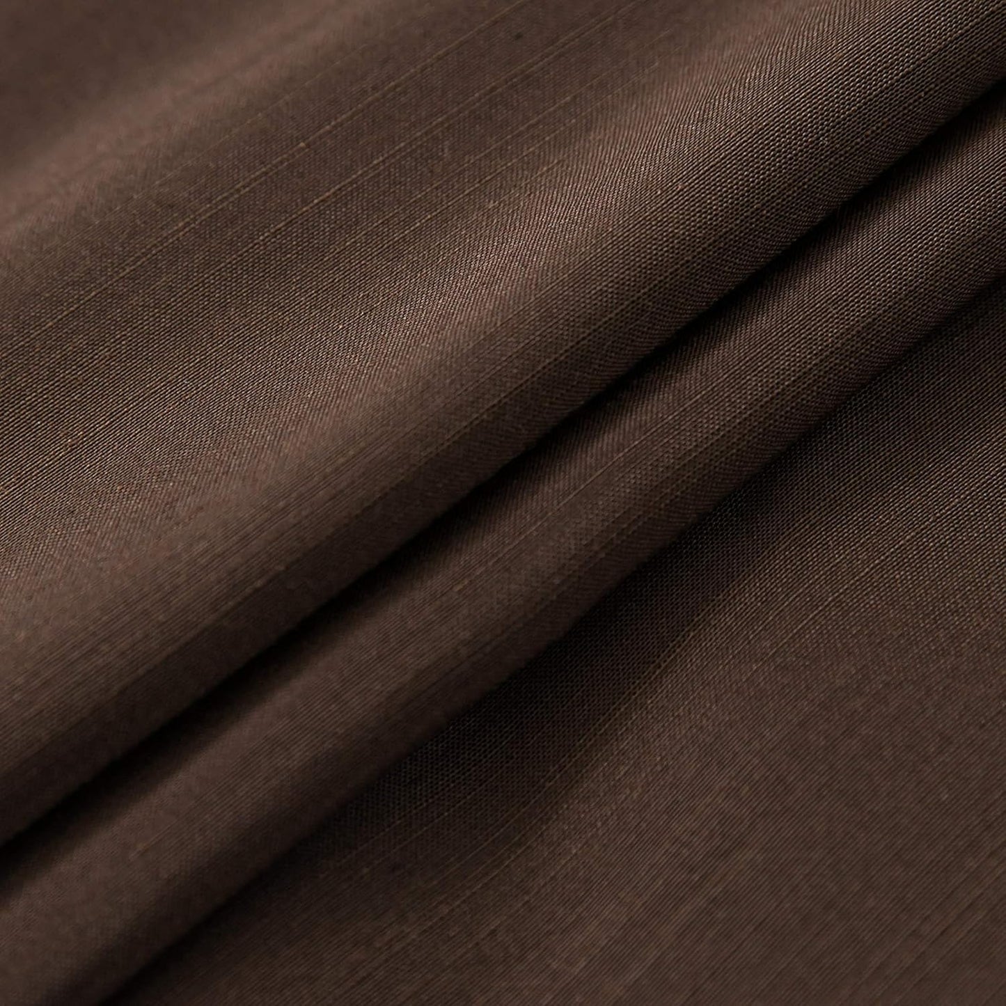 Biscaynebay Wrap Around Bed Skirts for Queen Beds with Short Drop of 12", Brown Adjustable Elastic Dust Ruffles Easy Fit Wrinkle Resistant Silky Luxurious Fabric Machine Washable