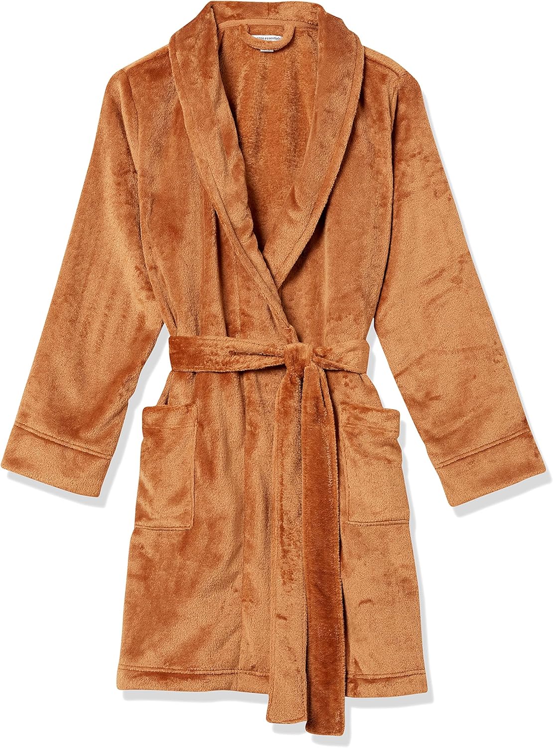 Amazon Essentials Women's Mid-Length Plush Robe (Available in Plus Size)