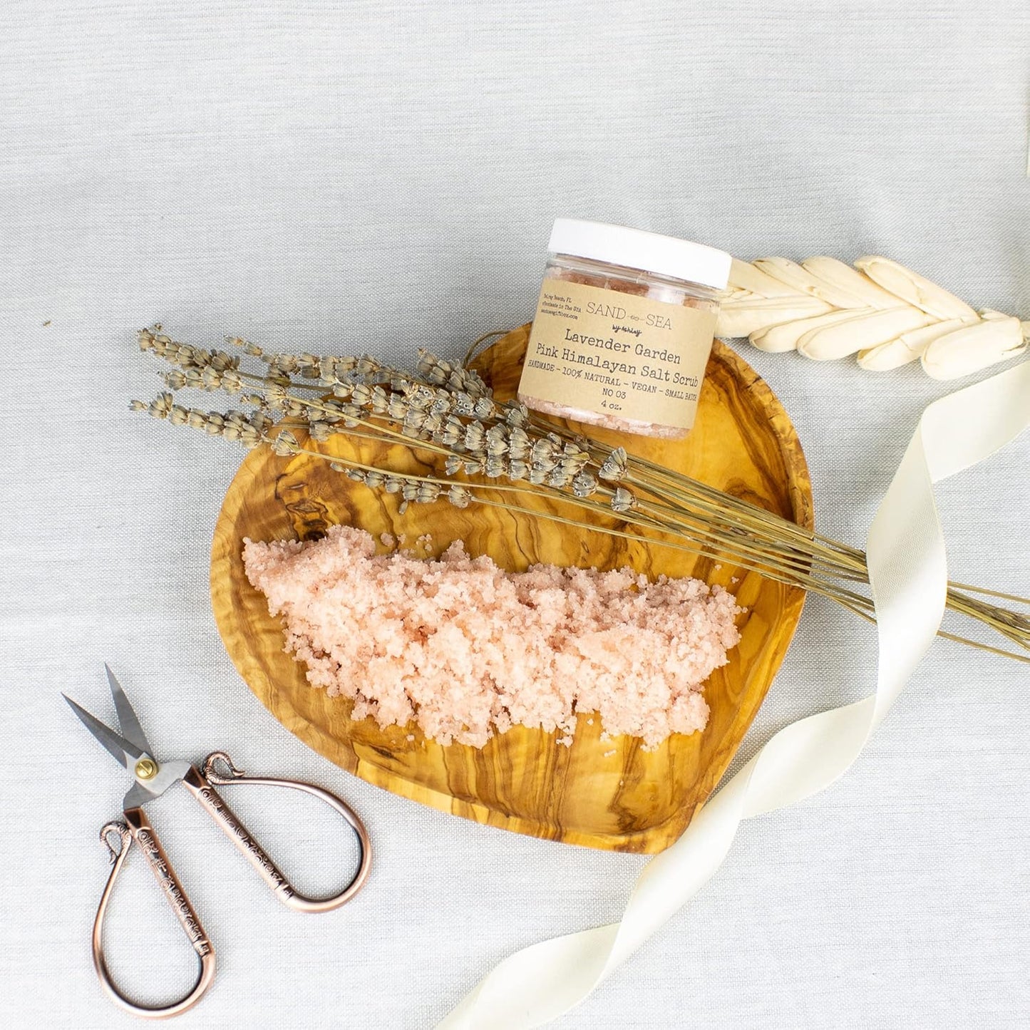 Spa Gift Basket for Women - All Natural Handmade Lavender Spa Gift Set Made with Essential Oils Relaxing and Pampering Bath and Body Spa Kit at Home