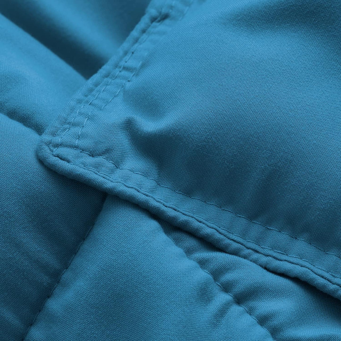 Bare Home Comforter Set - Twin/Twin Extra Long Size - Ultra-Soft - Goose Down Alternative - Premium 1800 Series - All Season Warmth (Twin/Twin XL, Medium Blue)
