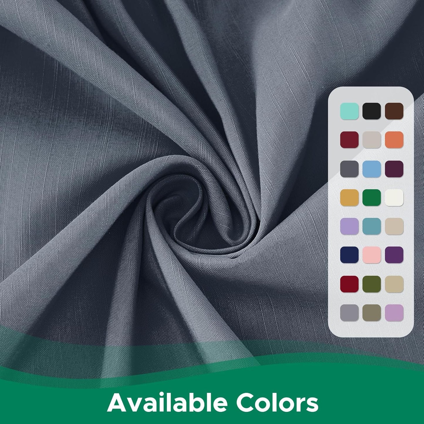 Biscaynebay Wrap Around Bed Skirts for Full & Full XL Beds 15" Drop, Dark Grey Adjustable Elastic Dust Ruffles Easy Fit Wrinkle & Fade Resistant Silky Luxurious Fabric Machine Washable