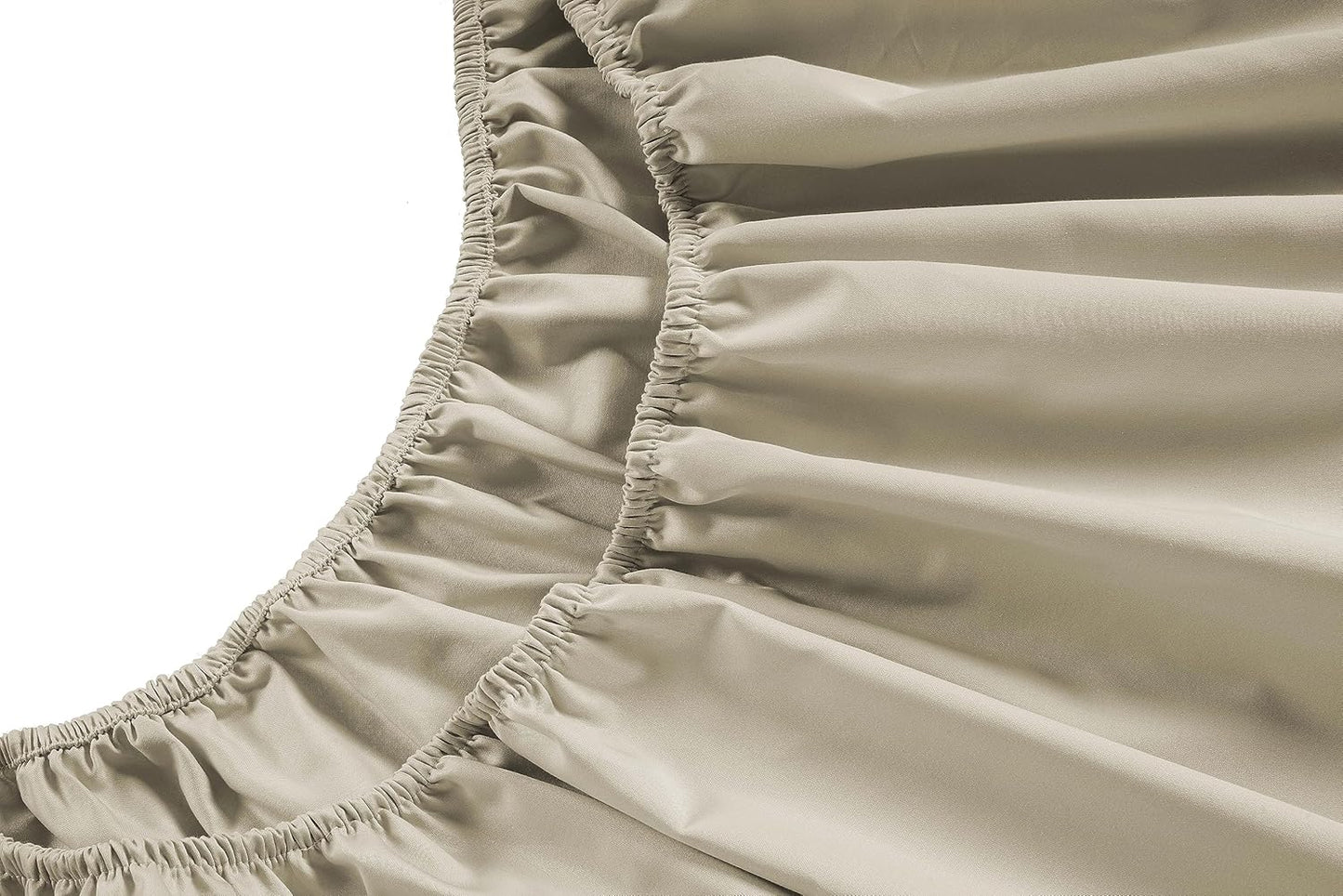 LANE LINEN Split King Sheet Sets – 450 Thread Count 100% Cotton Sheets, Soft & Breathable Sateen Weave, 15” Deep Pocket Fully Elasticized Fitted Sheet, Fade-Resistant Hotel Bedding, Linen