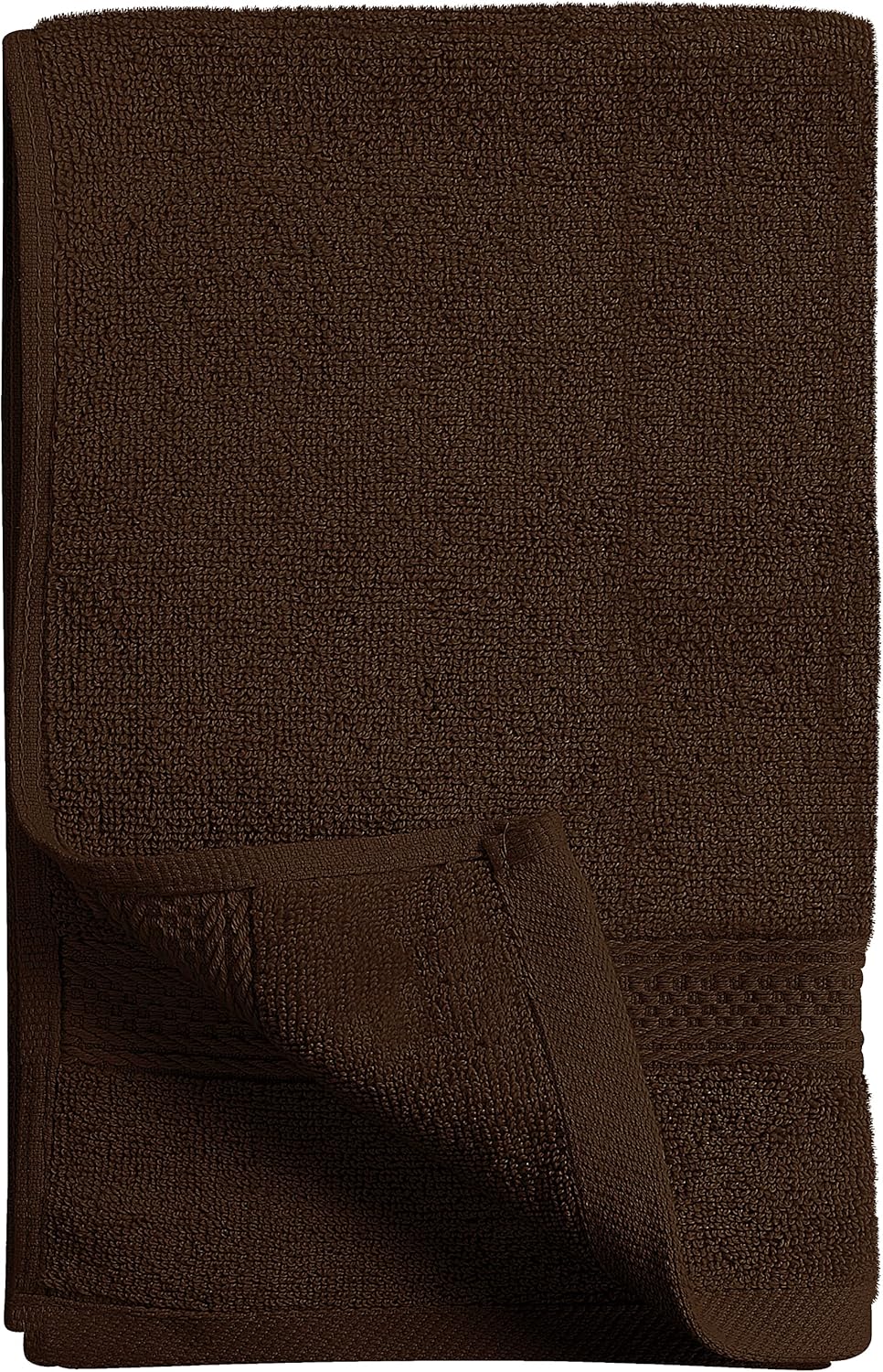 Utopia Towels 6 Pack Premium Hand Towels Set, 16 by 28 inches, 100% Ring Spun Cotton, Ultra Soft and Highly Absorbent 600GSM Towels for Bathroom, Gym, Shower, Hotel, and Spa, Dark Brown