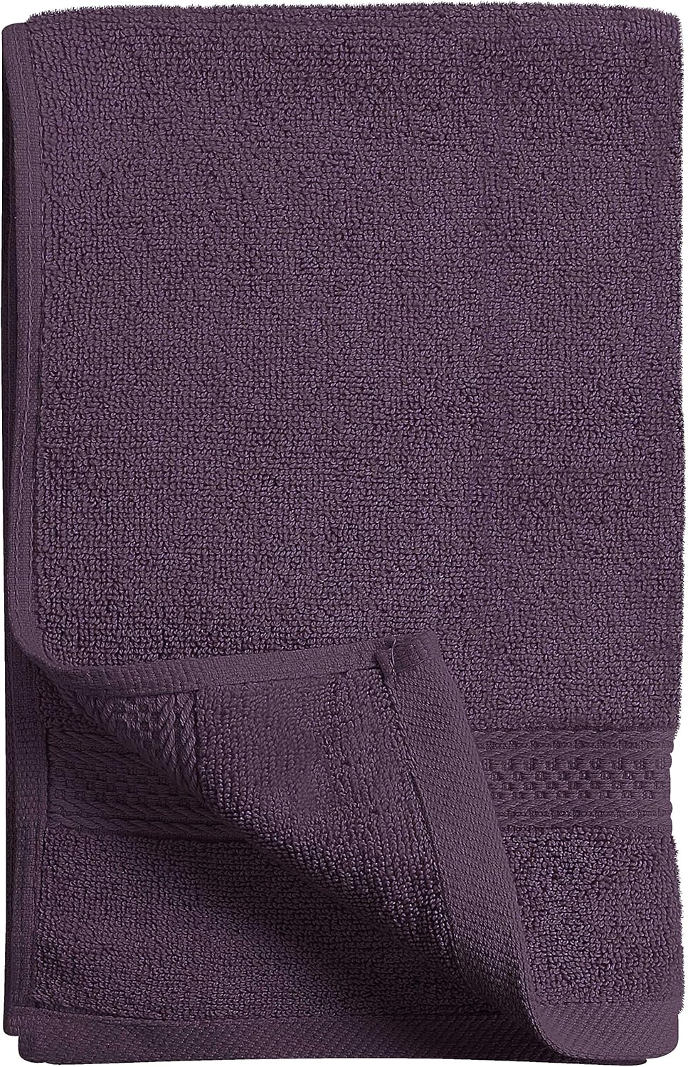 Utopia Towels 6 Pack Premium Hand Towels Set, 16 by 28 inches, 100% Ring Spun Cotton, Ultra Soft and Highly Absorbent 600GSM Towels for Bathroom, Gym, Shower, Hotel, and Spa, Plum