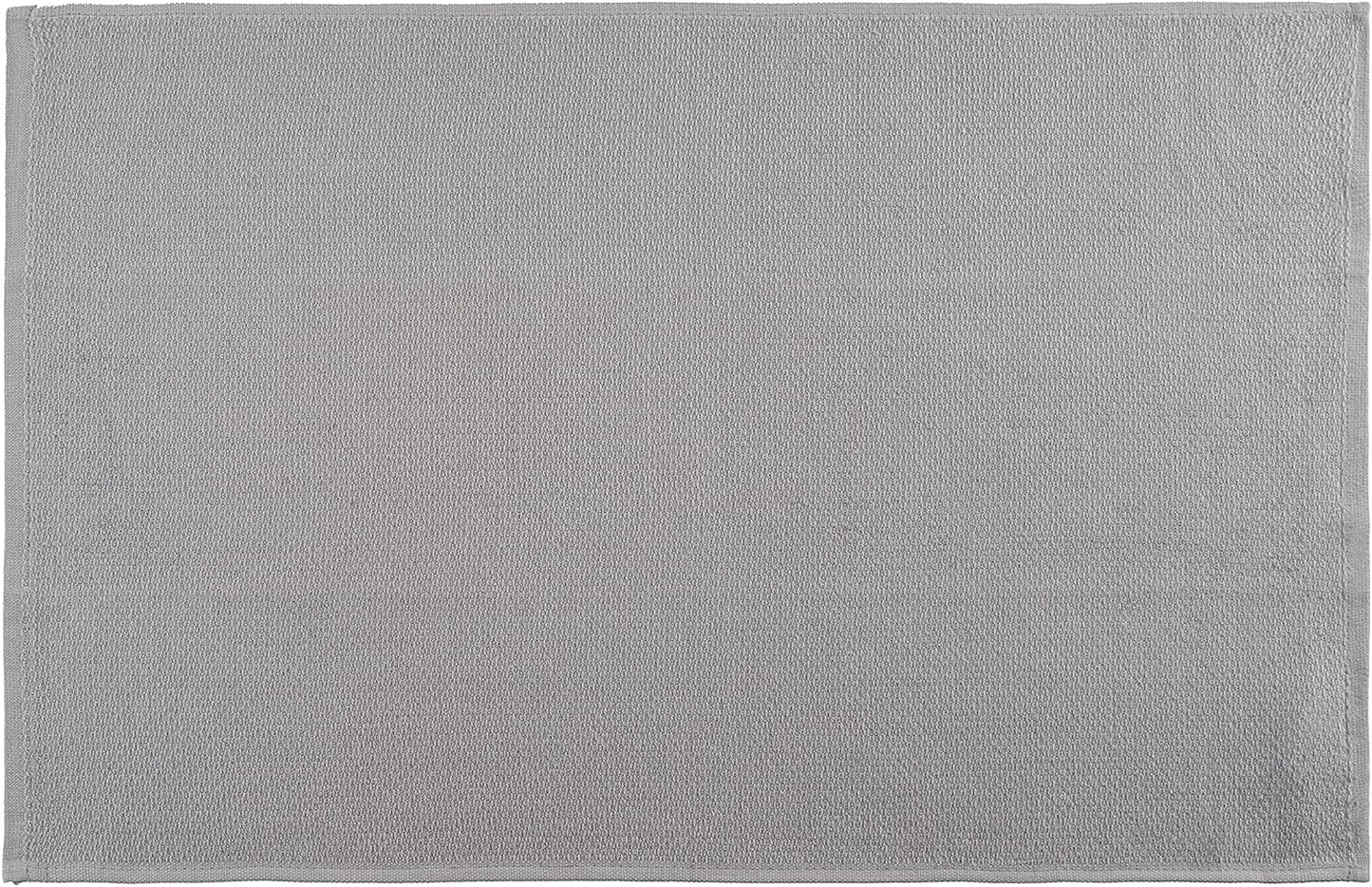 Nautica 100% Cotton Kitchen Towels | Super Absorbent Reusable Cleaning Cloths, Tea Towels, Hand Towels for Drying Dishes | Set of 3 | 18" X 28" | Grey Stripe/White