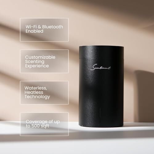 Scentiment Diffuser Oil - Peppermint Winter Collection | Aromatherapy Home Fragrance | Luxurious Scent with Notes of Peppermint, Mint, Vanilla (120ml)