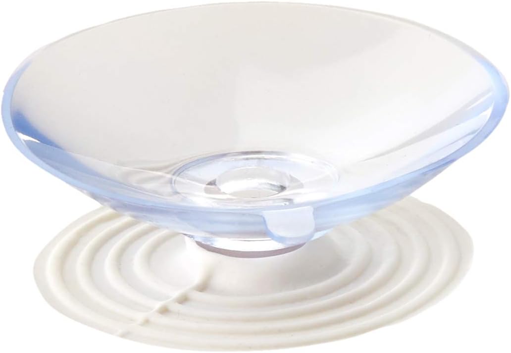 Amazon Basics Bath Tub Neck Pillow with Suction Cups, Waterproof, 3-Panel, Off-white