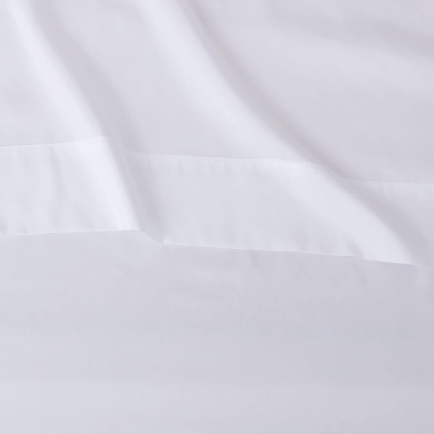 Amazon Basics Lightweight Super Soft Easy Care Wrinkle Free Microfiber 3 Piece Bed Sheet Set with 14-Inch Deep Pockets, Twin, Bright White, Solid, Kids, Men & Women Bedding (Pack of 4)