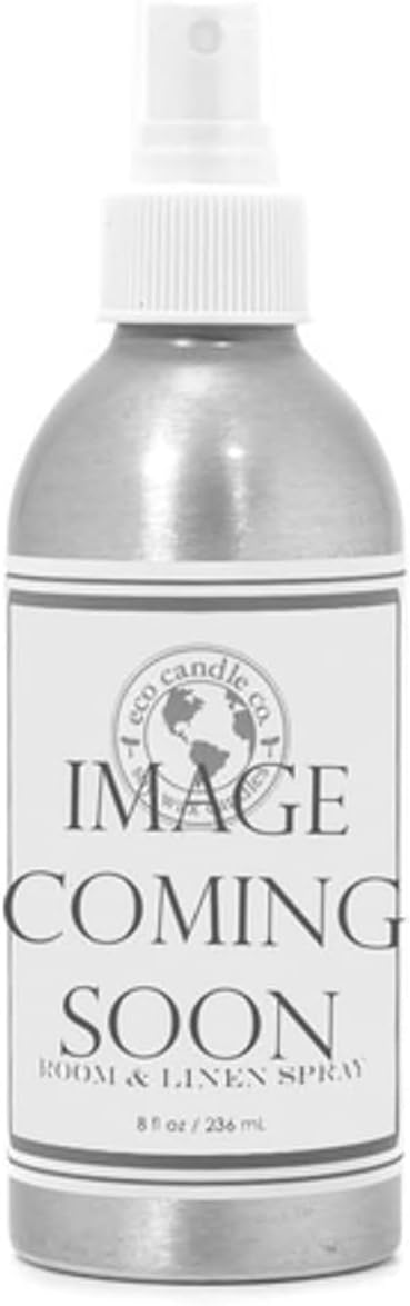 ECO CANDLE CO. Room & Linen Spray, Orange Clove, 8 oz. - Scents of Oranges Pierced with Spicy Cloves - Recycled Aluminum Bottle, No Propellents, Pump Top, All Natural