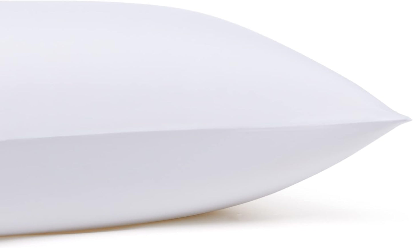 Amazon Basics Lightweight Super Soft Easy Care Dorm-Friendly, Microfiber 3 Piece Bed Sheet Set with 14-Inch Deep Pockets, Twin XL, Bright White, Solid