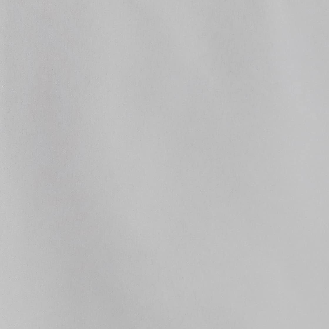 Amazon Basics Lightweight Pleated Bed Skirt, Full, Light Grey, Solid