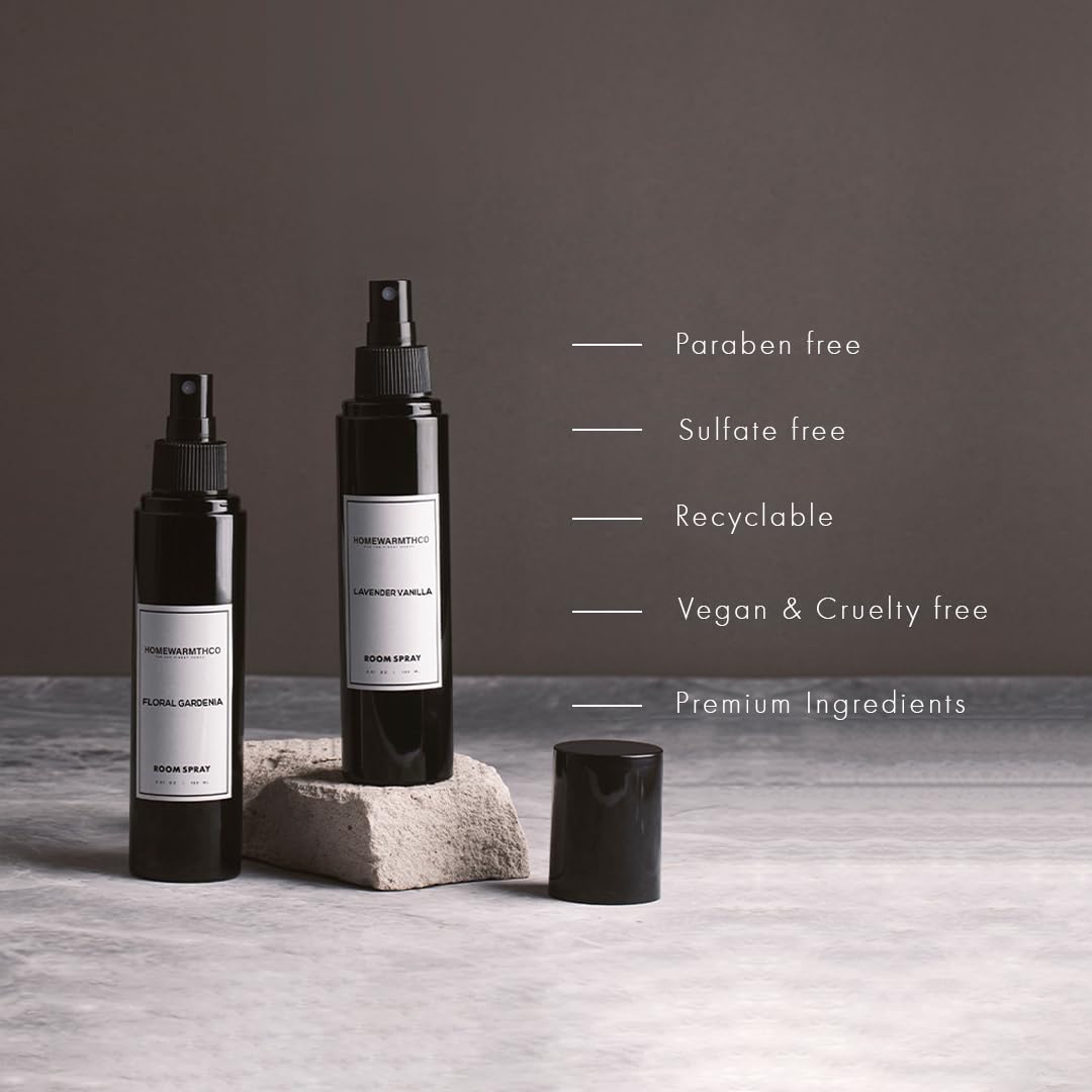 Sea Salt Room Spray – 5.07 oz (150 ml) Scented Air Freshener for Home, Office & Linen – Long-Lasting Linen Spray for Bedding, Pillows & Fabrics – Luxurious Home Fragrance