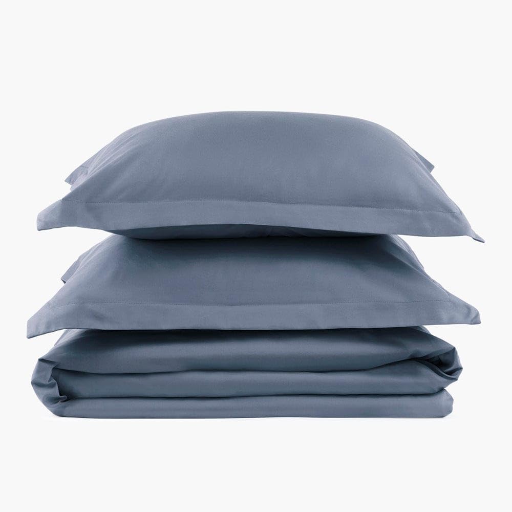 PeachSkinSheets 1500tc Level of Softness Soft Cooling Duvet Cover Set King/California King - French Blue