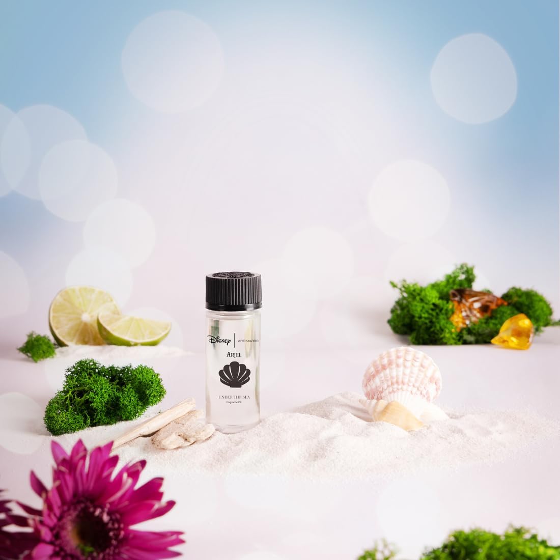 Aroma360 | Disney Under The Sea Fragrance Oil Blend | The Little Mermaid | Princess Ariel | Luxury Essential Oil Diffuser | Aromatherapy Scent Diffuser Oil | Bergamot, Ivy and Ocean 1.7 fl oz, 50 mL