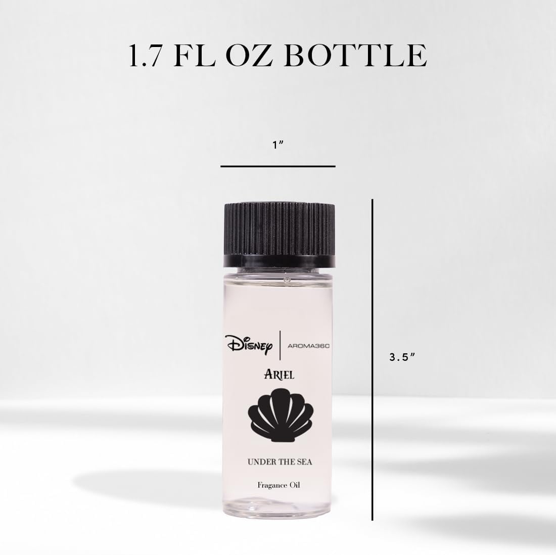 Aroma360 | Disney Under The Sea Fragrance Oil Blend | The Little Mermaid | Princess Ariel | Luxury Essential Oil Diffuser | Aromatherapy Scent Diffuser Oil | Bergamot, Ivy and Ocean 1.7 fl oz, 50 mL
