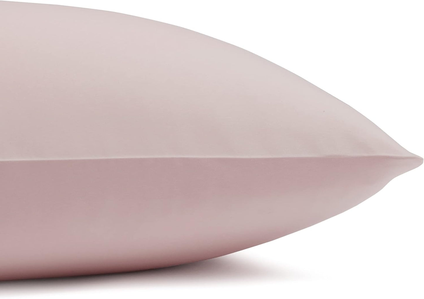 Amazon Basics Lightweight Super Soft, Comfortable Easy Care Microfiber 3-Piece Bed Sheet Set with 14-Inch Deep Pockets, Easy to Wash, Twin XL, Blush Pink, Solid