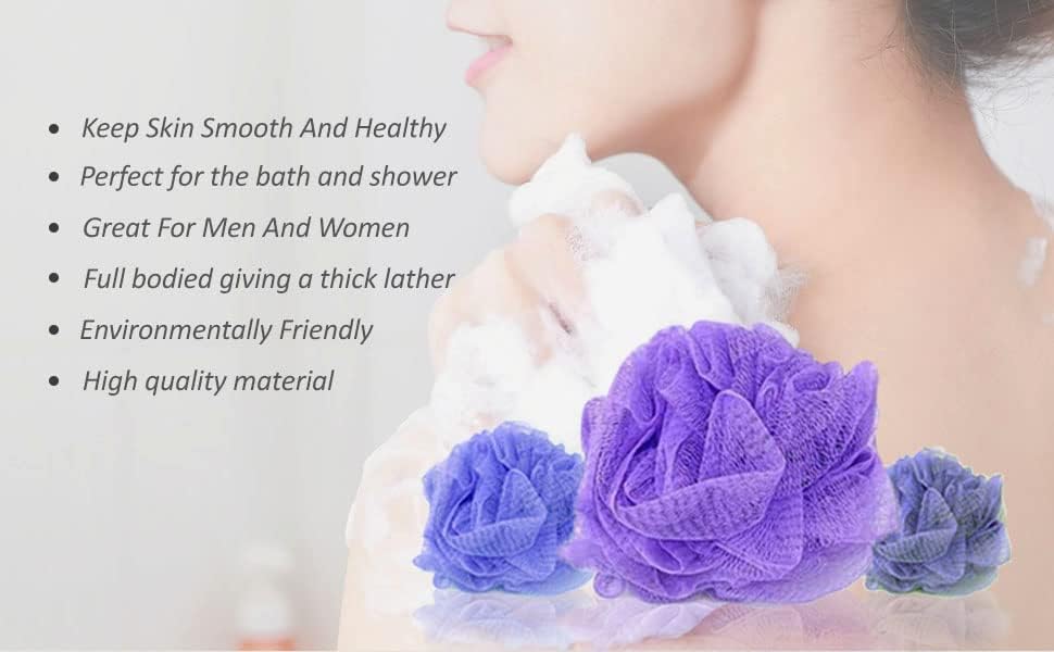 24 Orange Bath or Shower Sponge Loofahs Pouf Mesh Wholesale Bulk Lot