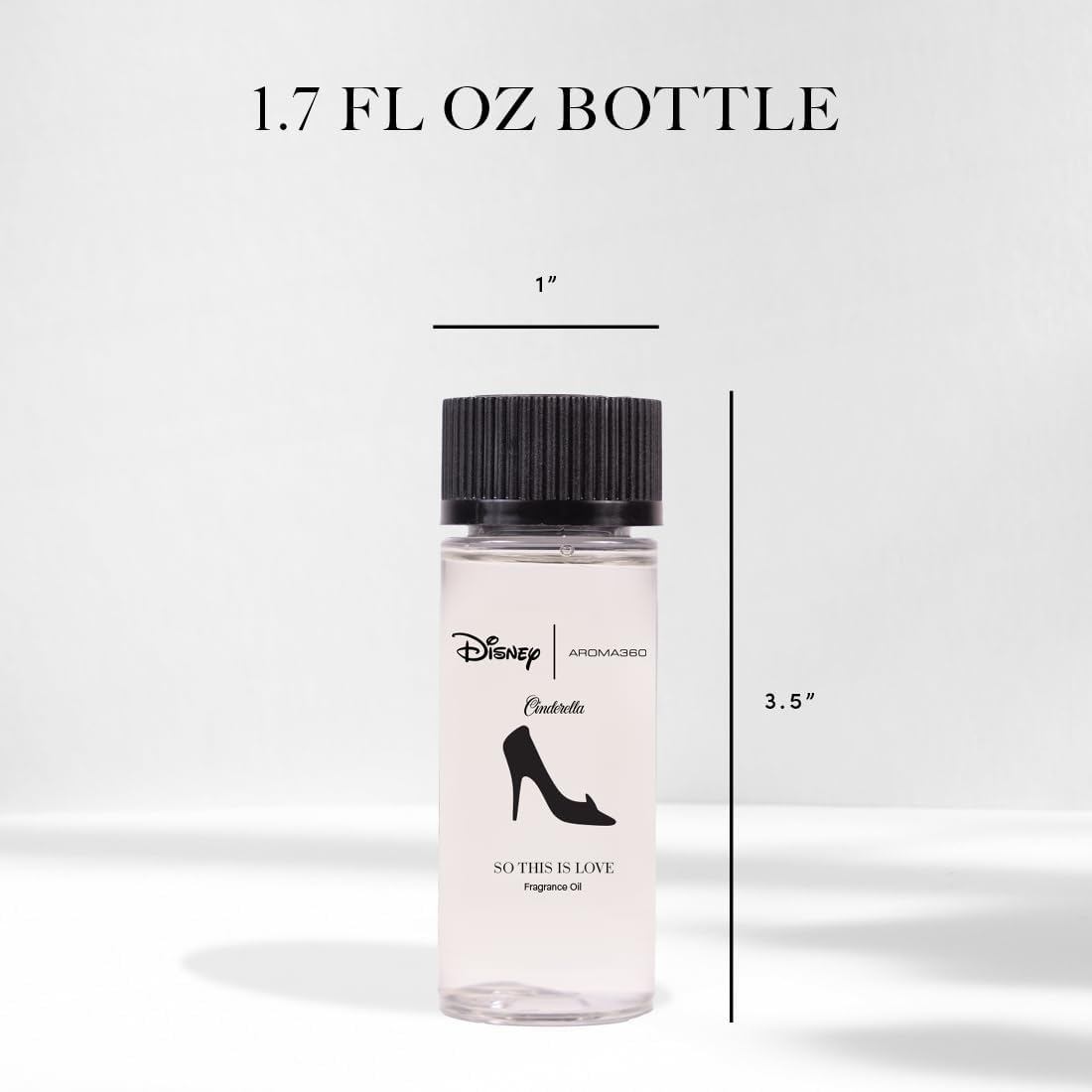 Aroma360 x Disney | So This is Love Oil Blend | Disney Princess Cinderella Luxury Essential Diffuser Oil | Aromatherapy Scent Diffuser Oil | Pear, Jasmine and Patchouli 1.7 fl oz, 50 mL