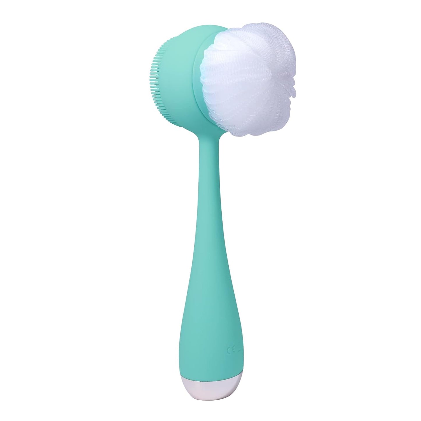 PMD Clean Body - Smart Body Cleansing Device with Silicone Brush & Three Interchangeable Attachments - Waterproof - SonicGlow Vibration - Cleanse, Exfoliate, & Massage Body