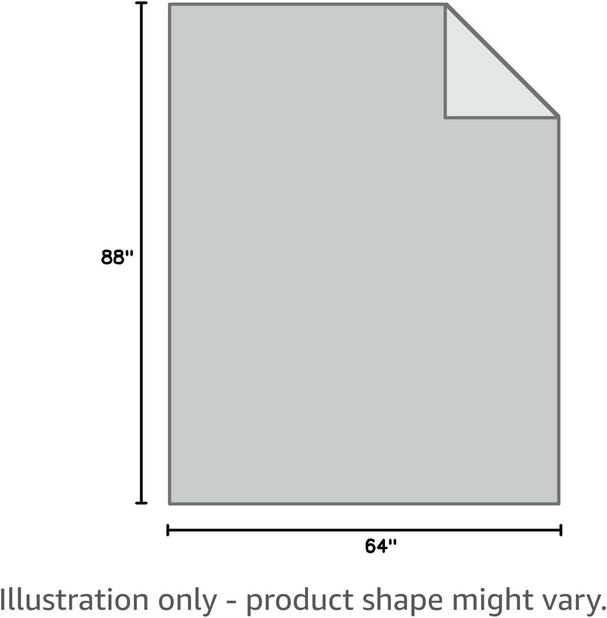 100% Viscose Made from Bamboo Comforter for Hot Sleepers- Breathable Silky Soft Duvet Insert Twin Size-with 8 Corner Tabs- All Season Comforter (88x64 Inches, Grey)