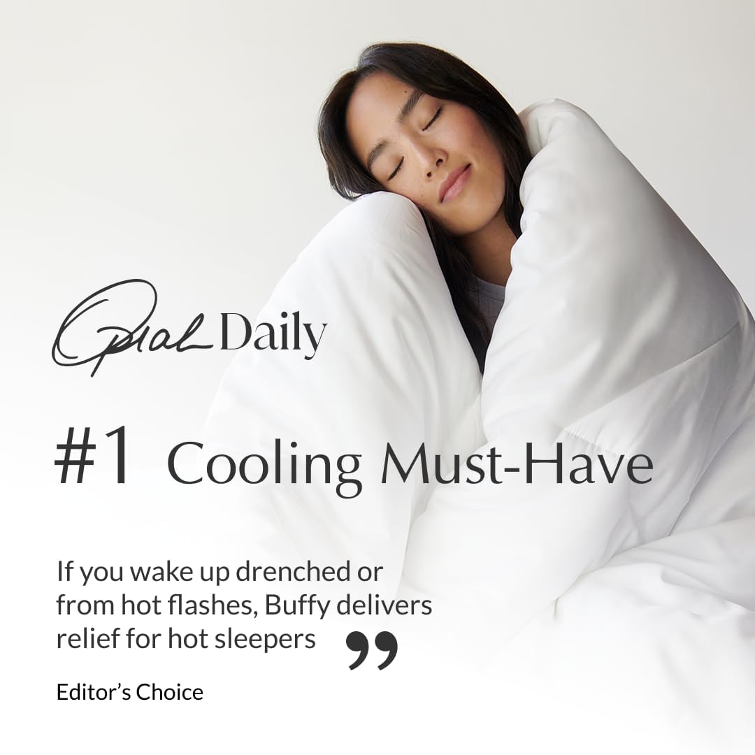Buffy Cloud Comforter - King Comforter - Eucalyptus Fabric - Hypoallergenic Bedding - King/Cal King