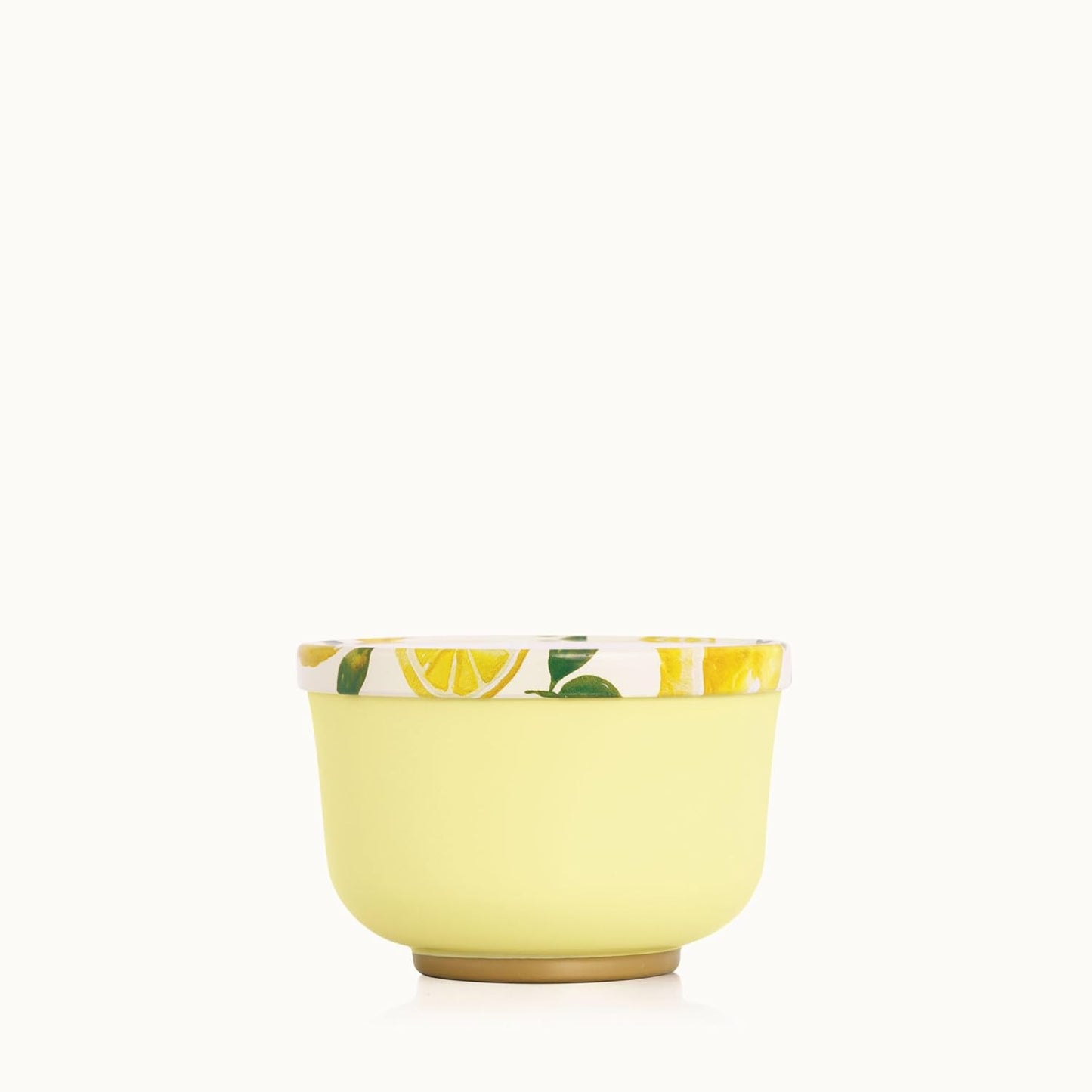 Thymes Scented Candles for Women & Men – Tin with Lid – Luxury Home Decor – Citrus Candles with Notes of Lemon Verbena, White Wood Accord, Lily of The Valley & Bergamot Oil (Lemon Leaf, 6.5 oz)